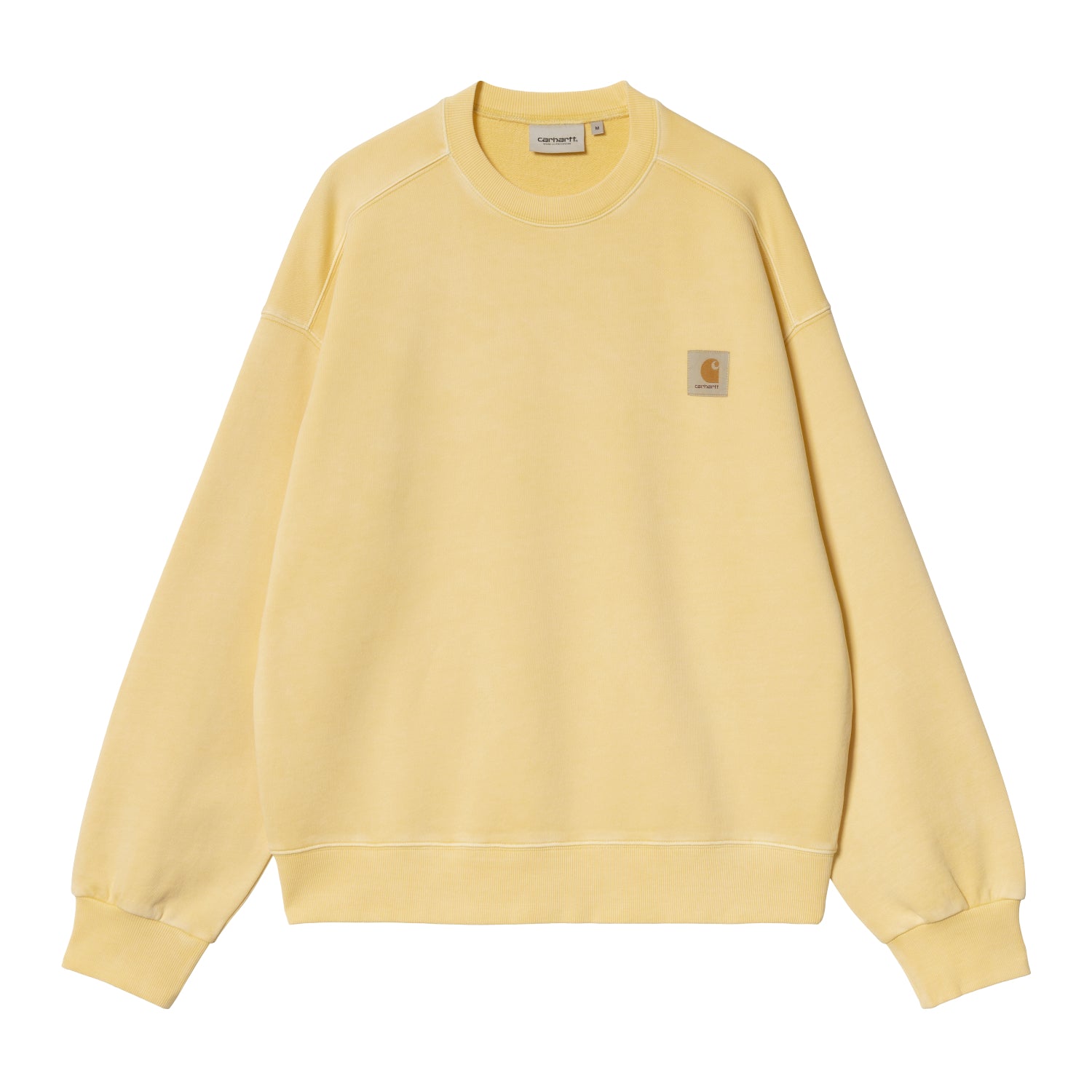 NELSON SWEATSHIRT - Air Yellow (garment dyed)