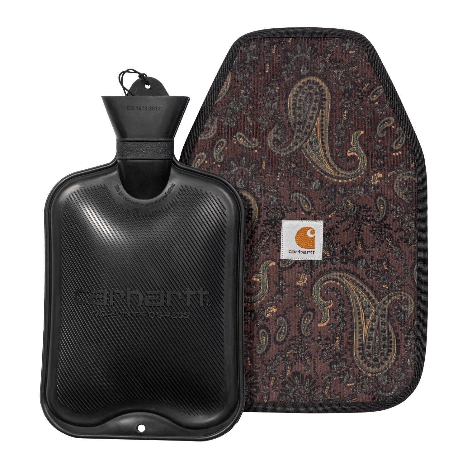 PAISLEY HOT WATER BOTTLE - Paisley Print ,Buckeye