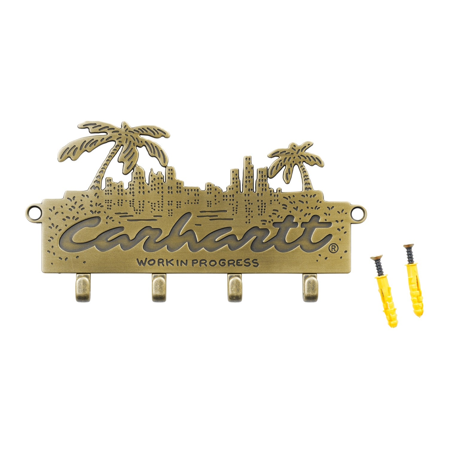 PALM KEY HANGER - Antique Gold