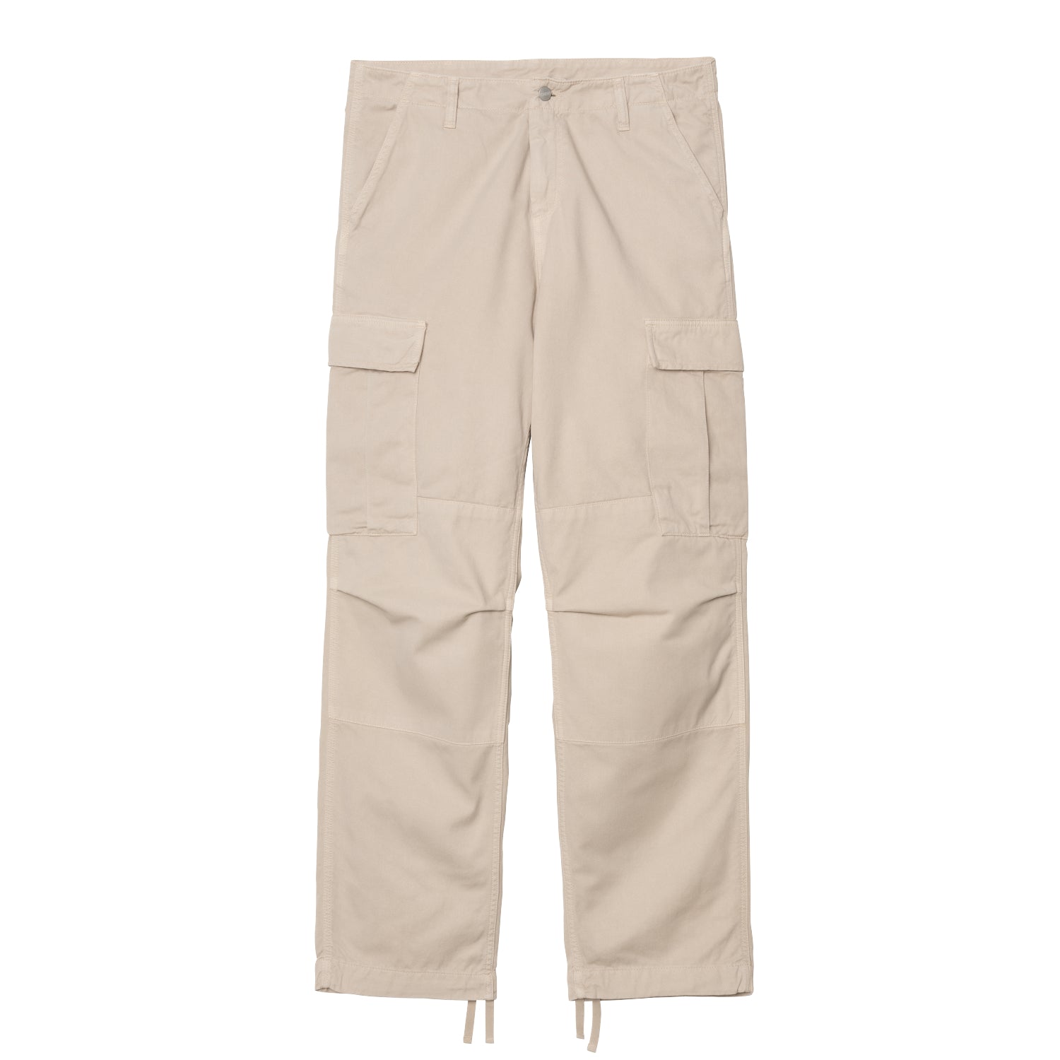 REGULAR CARGO PANT - Fleur De Sel (garment dyed)
