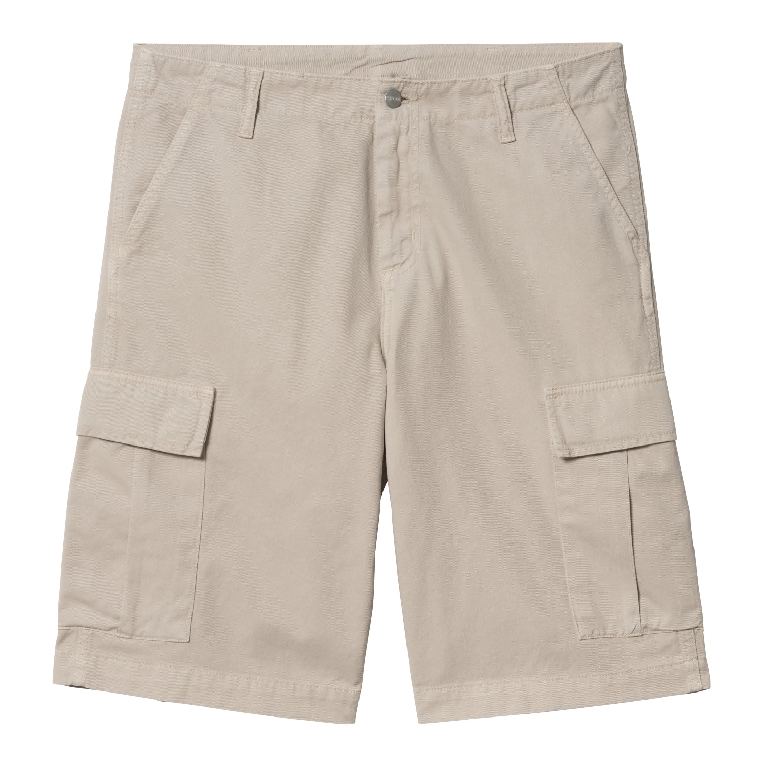 REGULAR CARGO SHORT - Fleur De Sel (garment dyed)