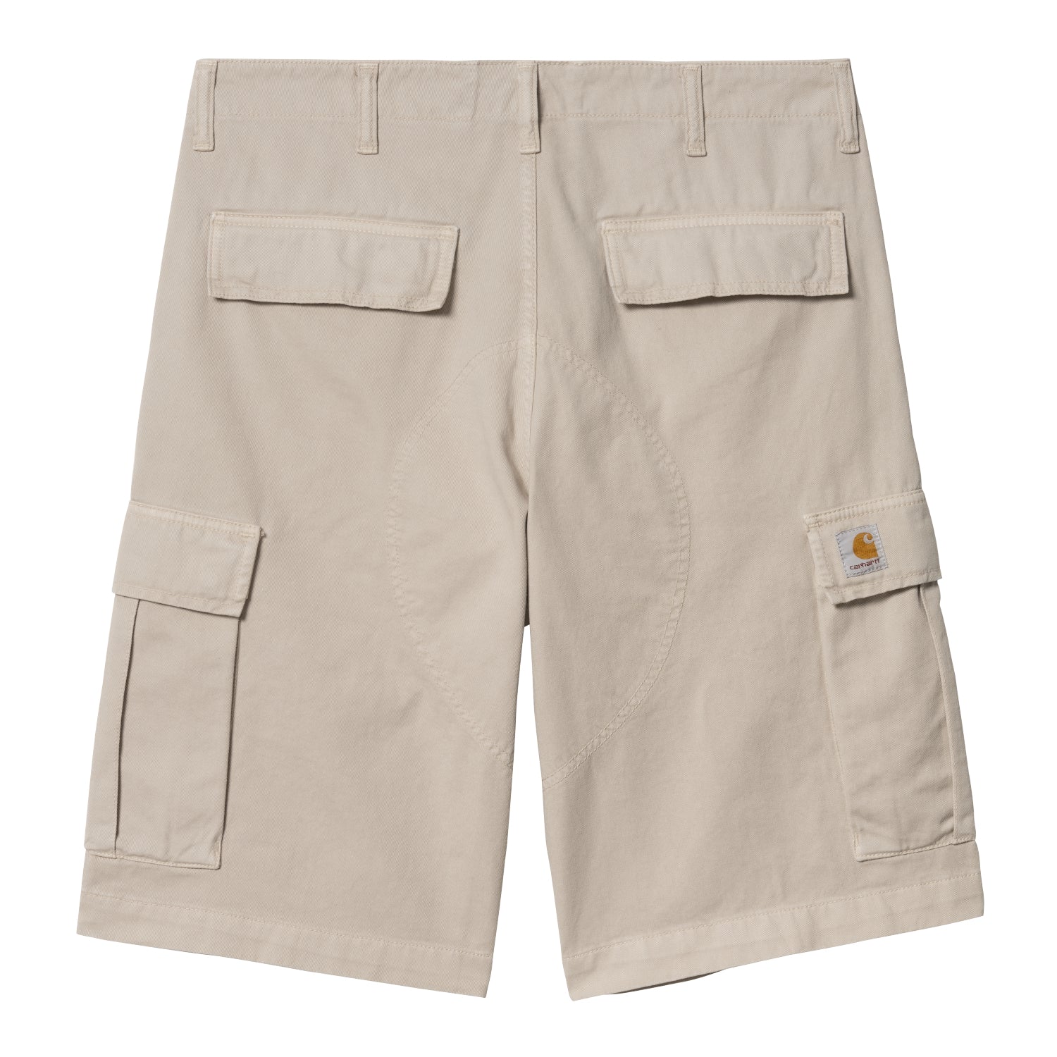 REGULAR CARGO SHORT - Fleur De Sel (garment dyed)