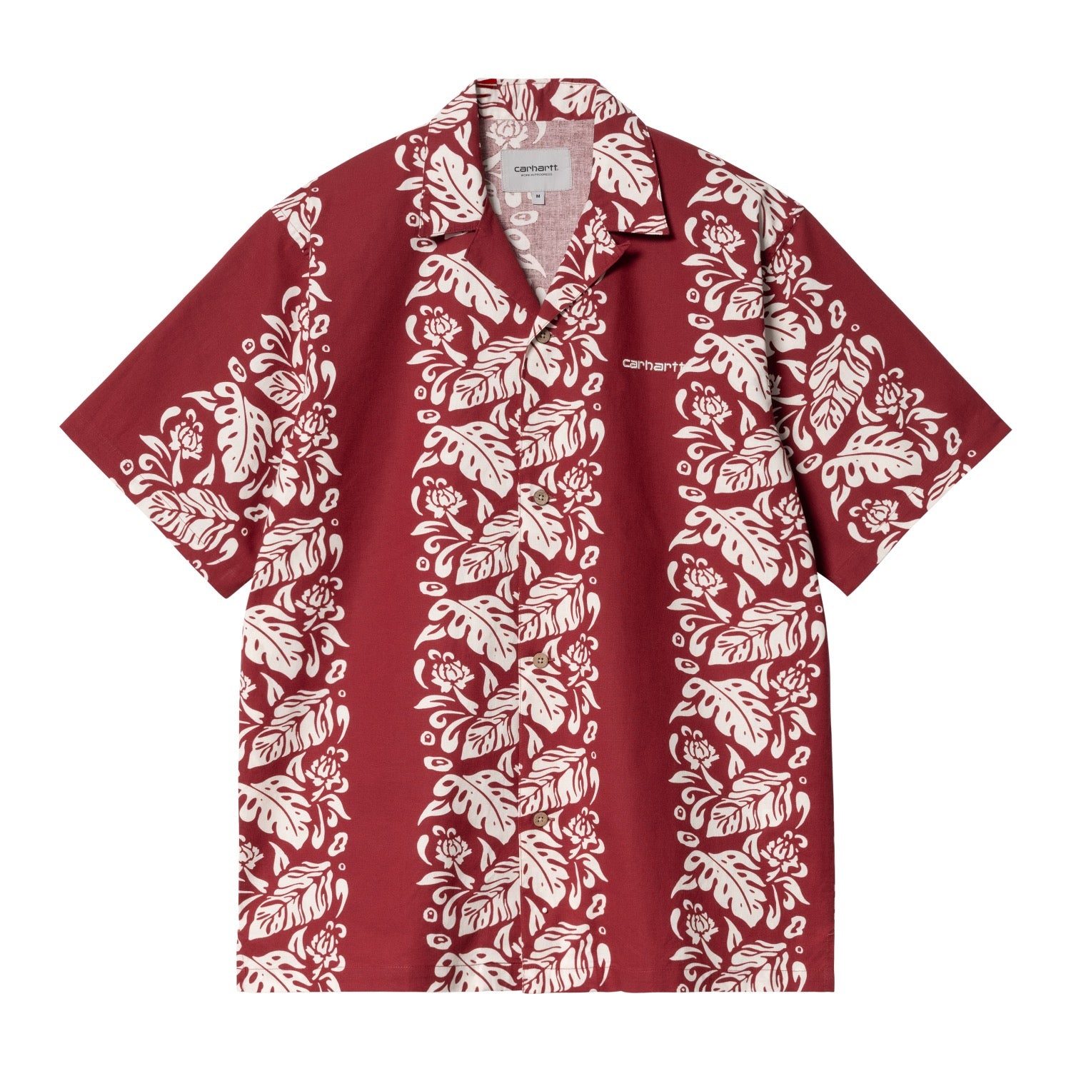 S/S FLORAL SHIRT - Floral Stripe AOP, Arrow / Wax