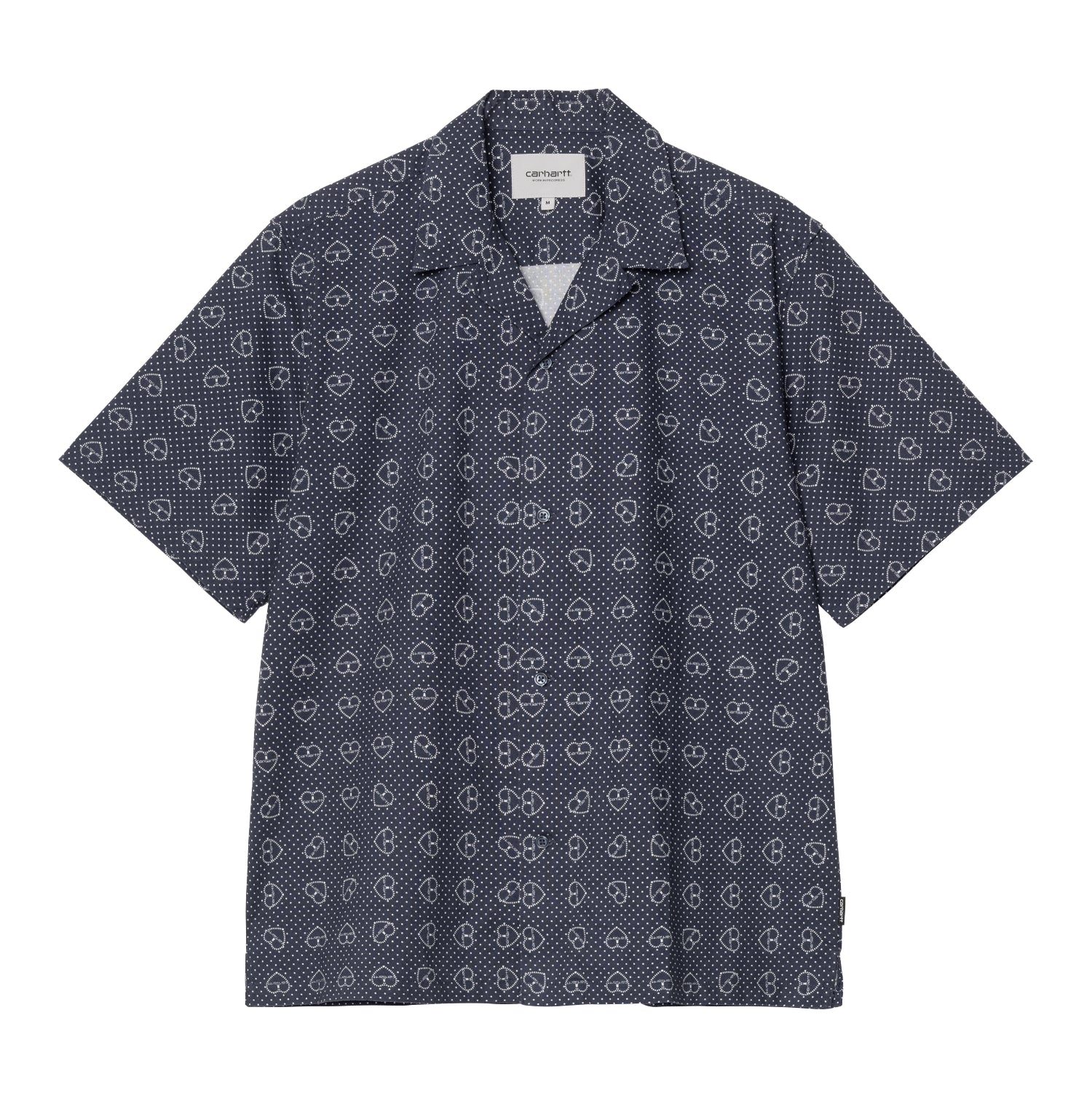 S/S FUROSHIKI SHIRT - Furoshiki Print, Blue