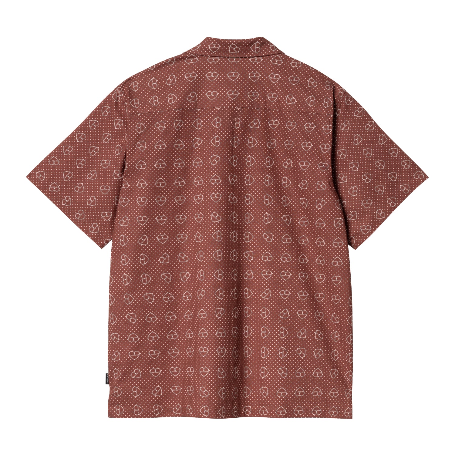S/S FUROSHIKI SHIRT - Furoshiki Print, Henna