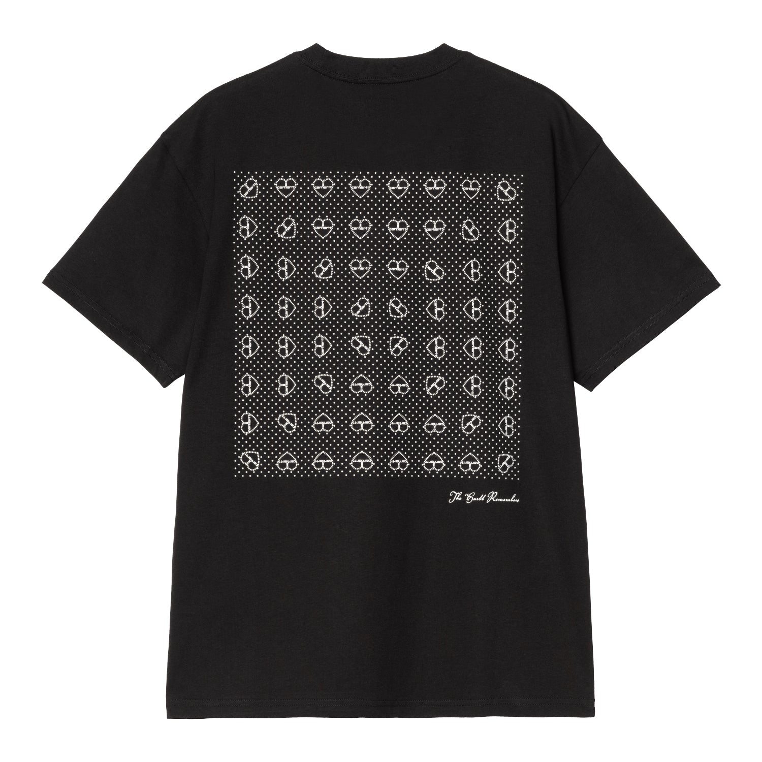 S/S FUROSHIKI T-SHIRT - Black / White