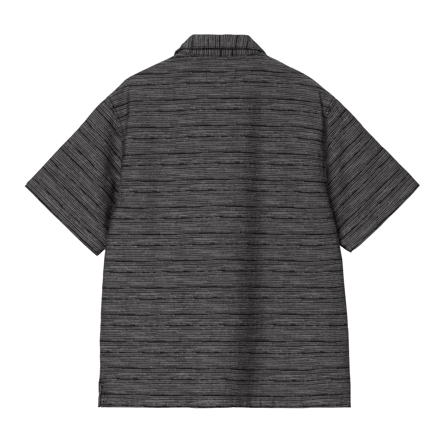 S/S GELLAR SHIRT - Gellar Stripe, Black (rinsed)