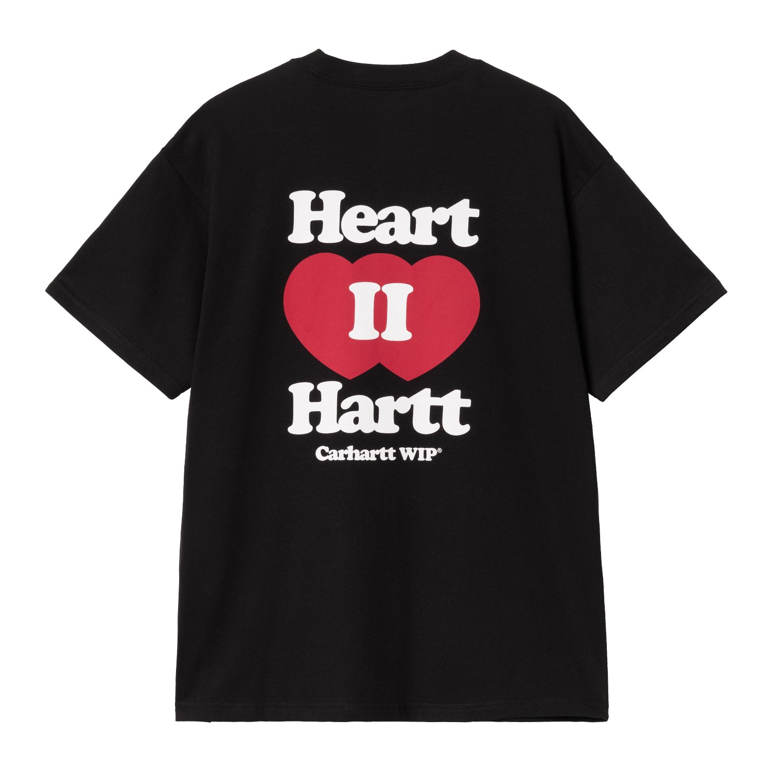 S/S HEART II HARTT T-SHIRT - Black