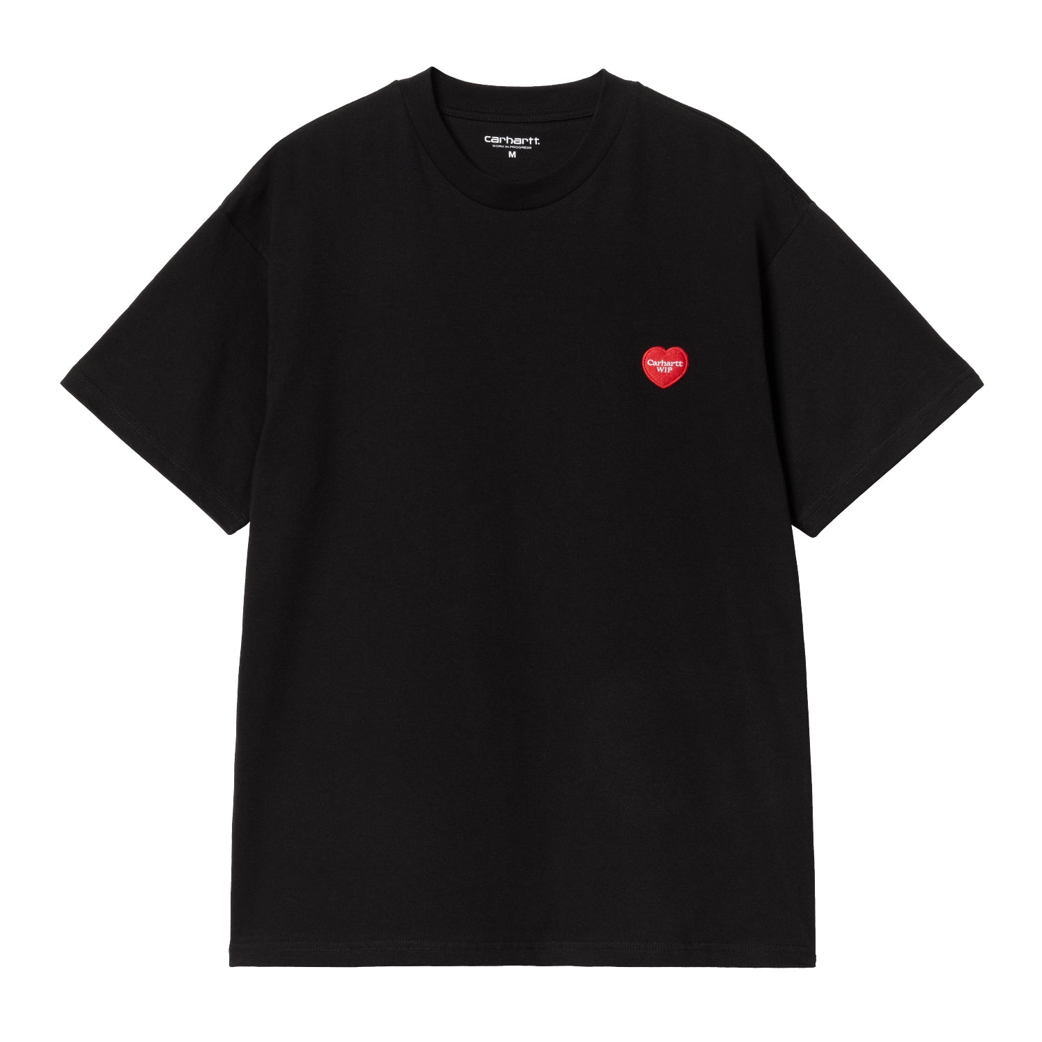 S/S HEART II HARTT  T-SHIRT - Black