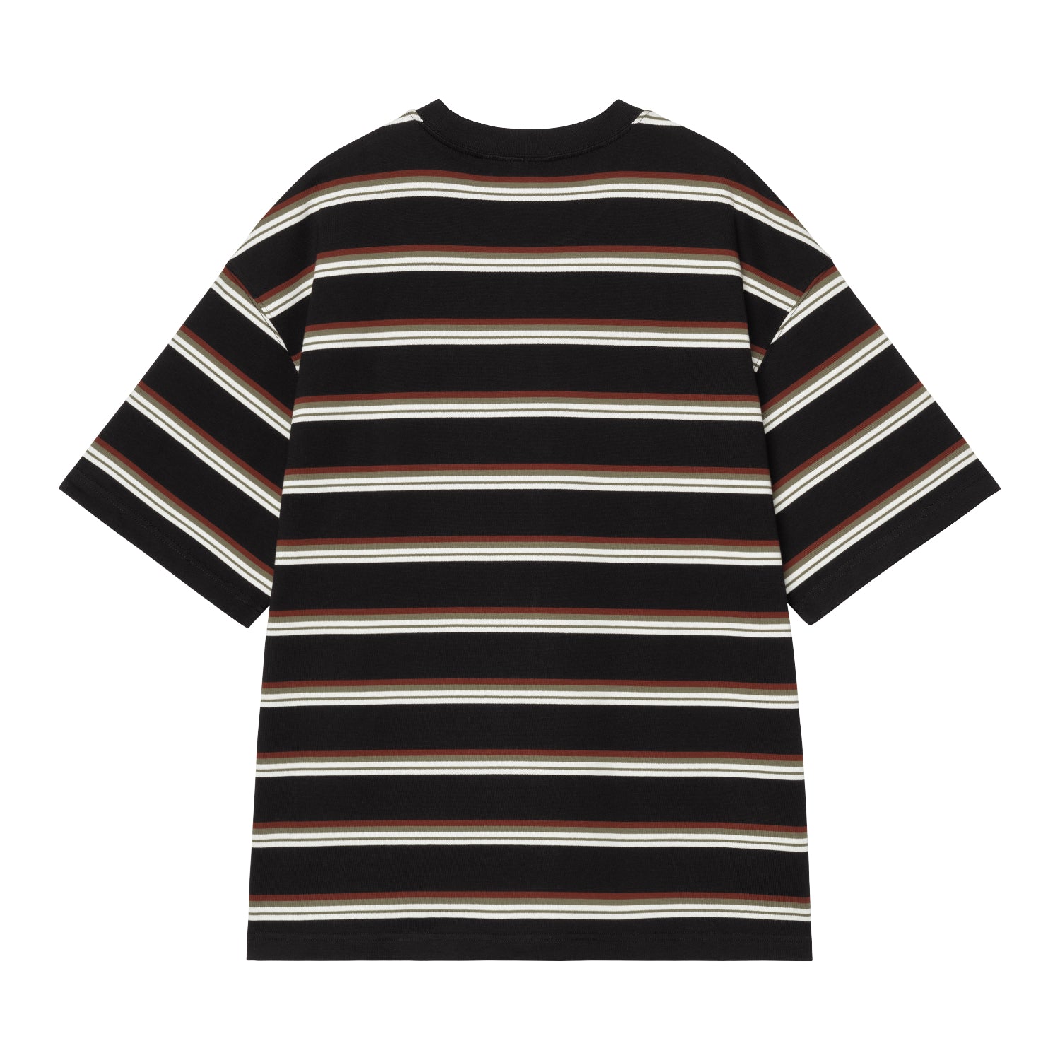 S/S HOLM T-SHIRT - Holm Stripe, Black