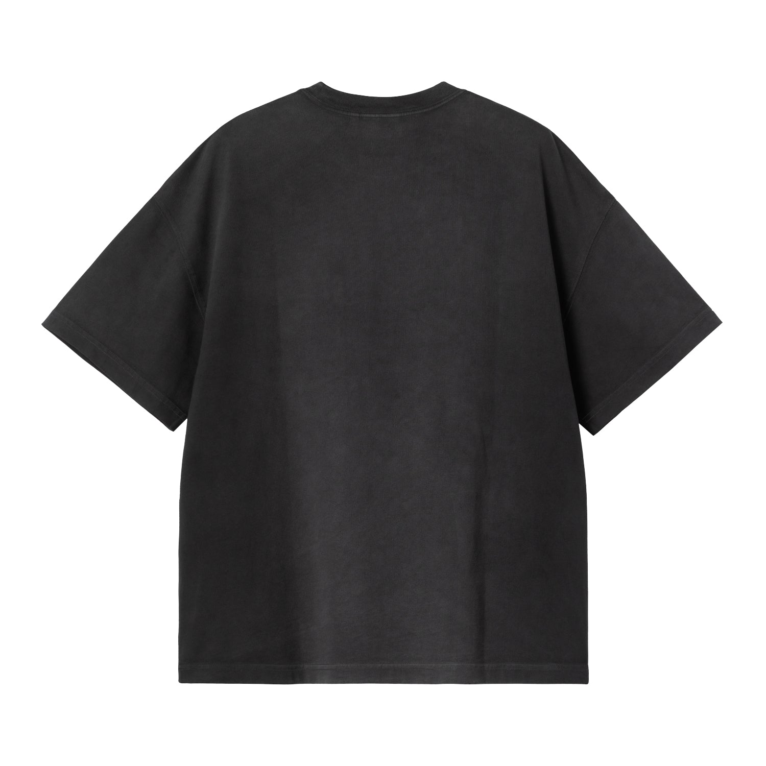 S/S HUDSON POCKET T-SHIRT - Black (chalk wash)