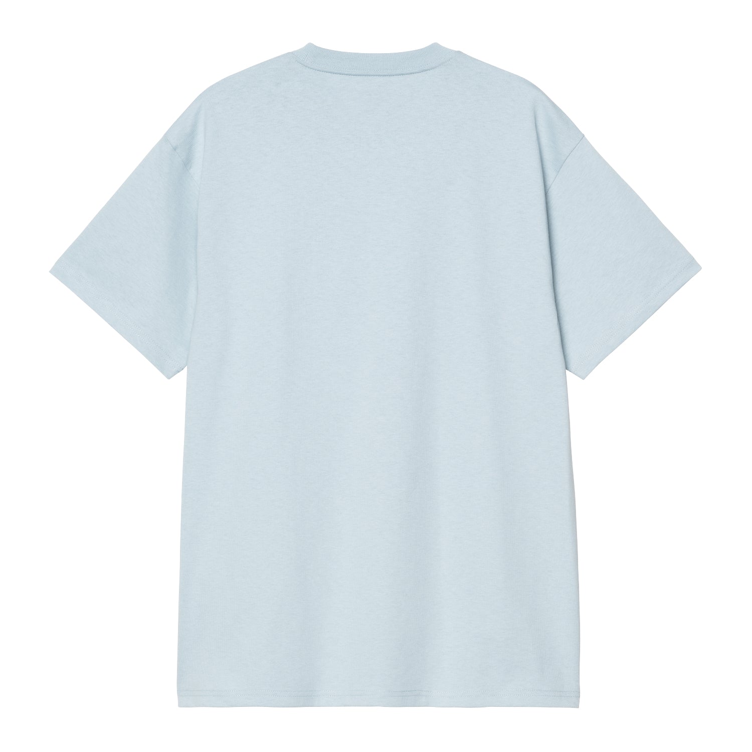 S/S MIRROR T-SHIRT - Blue Fog