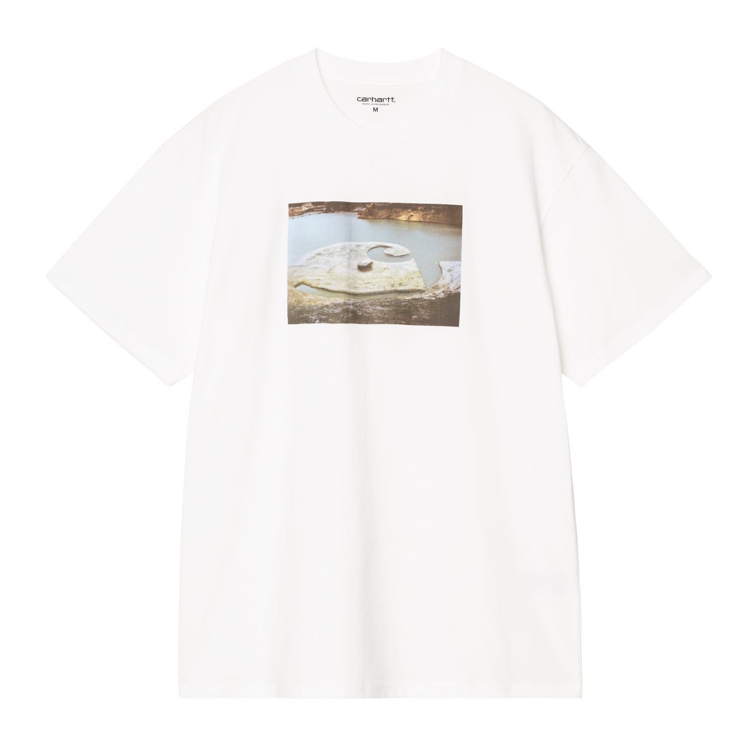 S/S MUDDY WATER T-SHIRT - White