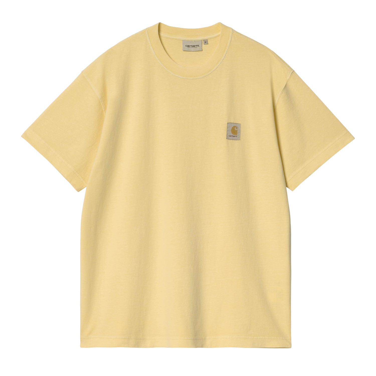 S/S NELSON T-SHIRT - Air Yellow (garment dyed)