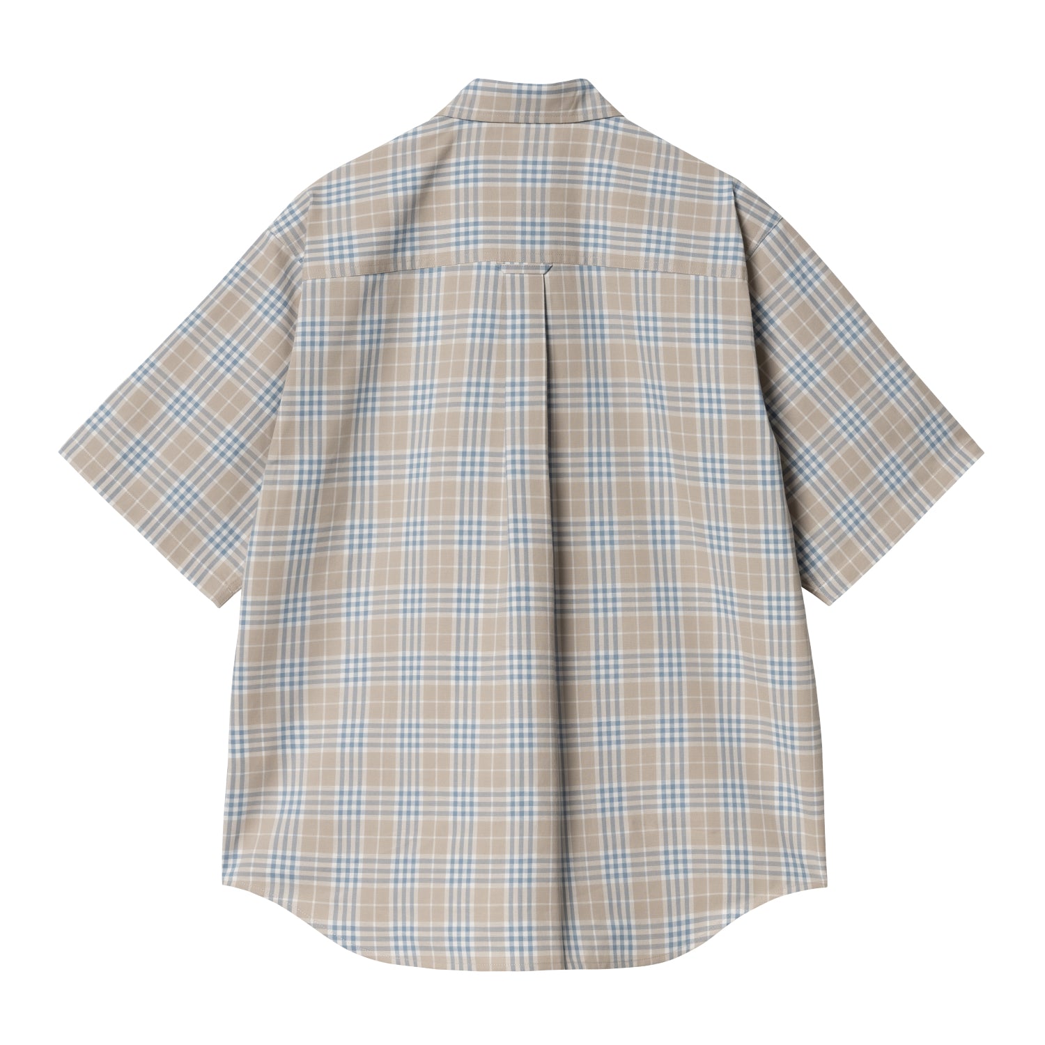 S/S NIVEN SHIRT - Niven Check, Wall / Wax