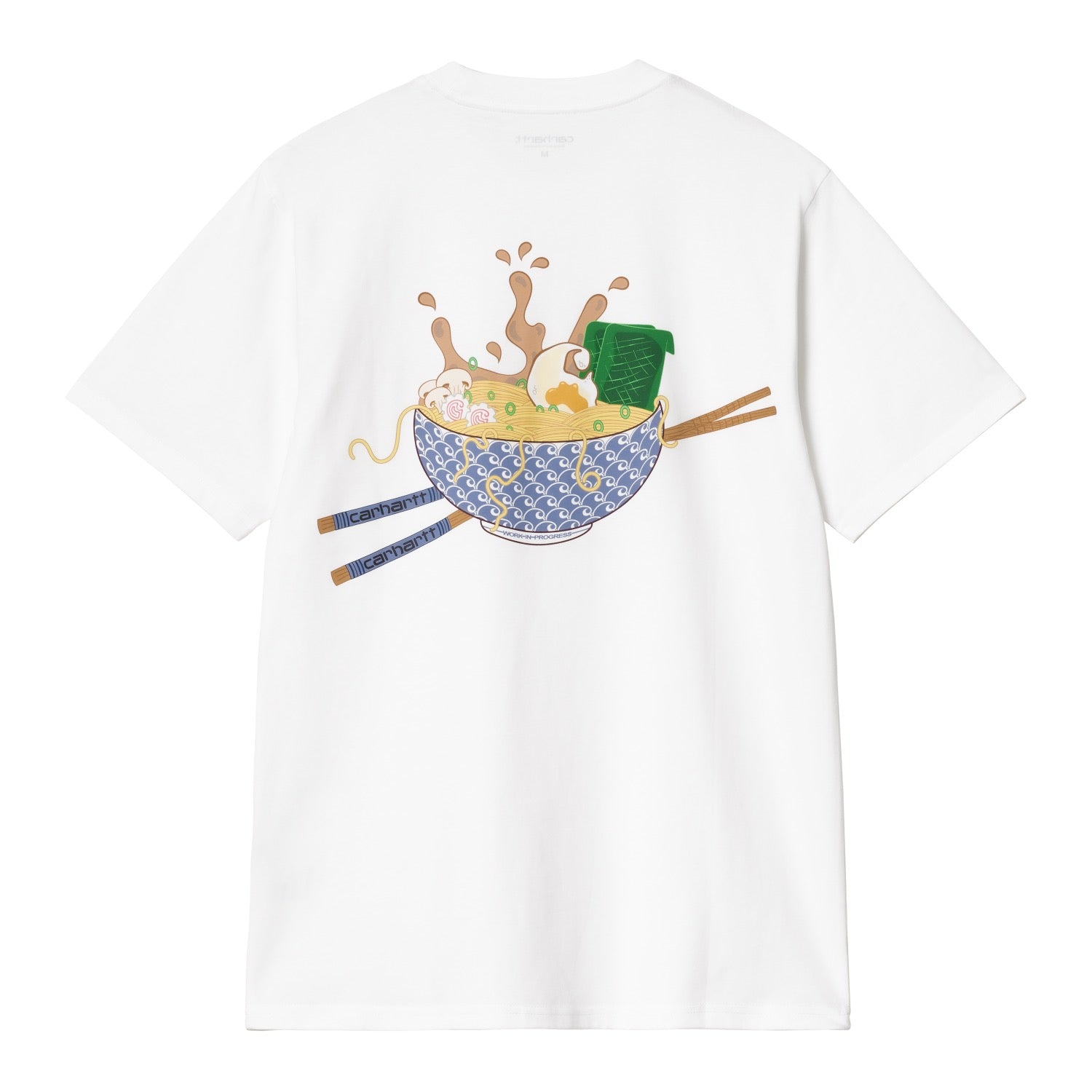 S/S NOODLE SOUP T-SHIRT - White