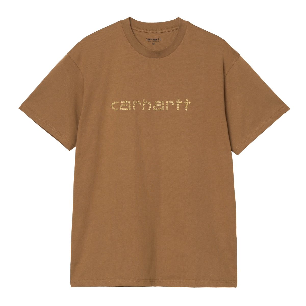 ショートスリーブリベットスクリプトTシャツ