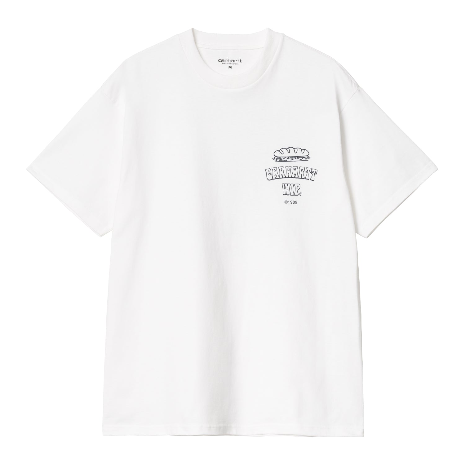 S/S SANDWICH T-SHIRT  - White
