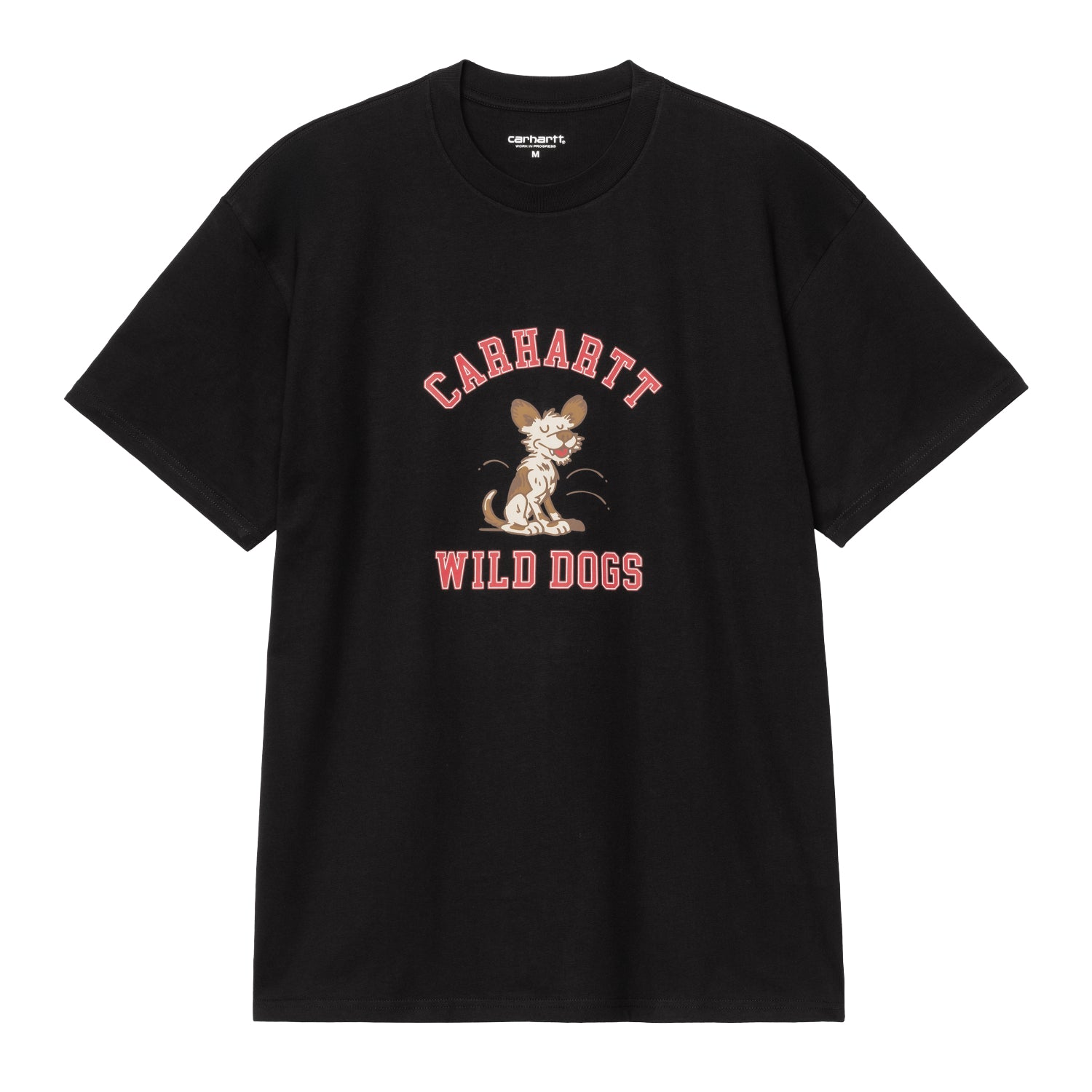 S/S WILD DOG T-SHIRT - Black