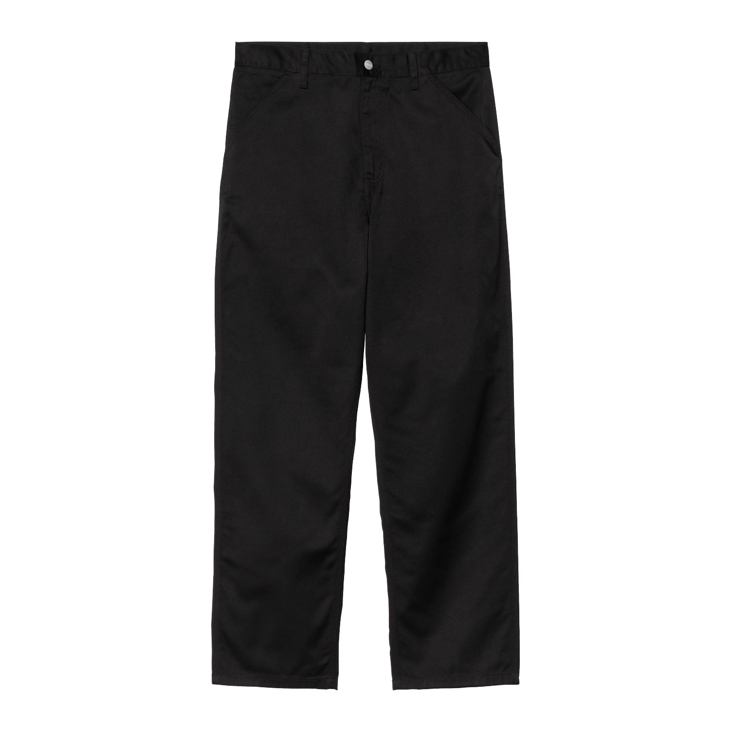 SIMPLE PANT - Black (rinsed)