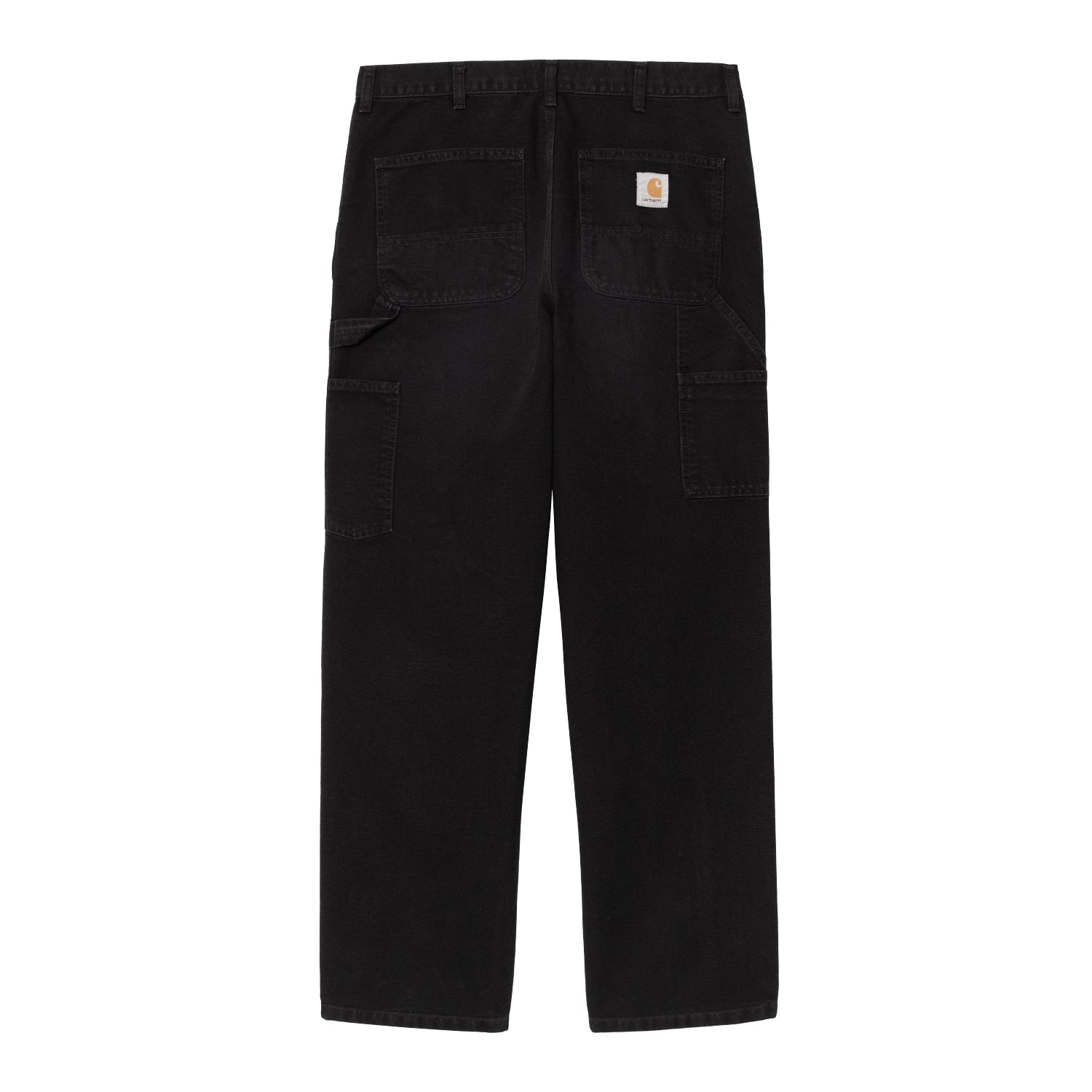 SINGLE KNEE PANT - Black (stone canvas)