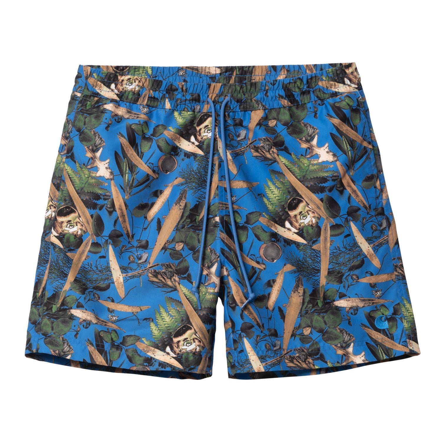 SLATER SWIM TRUNKS - Lumen Print, Blue