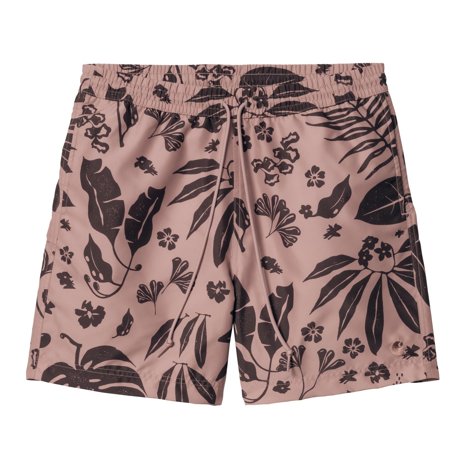 SLATER SWIM TRUNKS - Woodblock Print, Glassy Pink