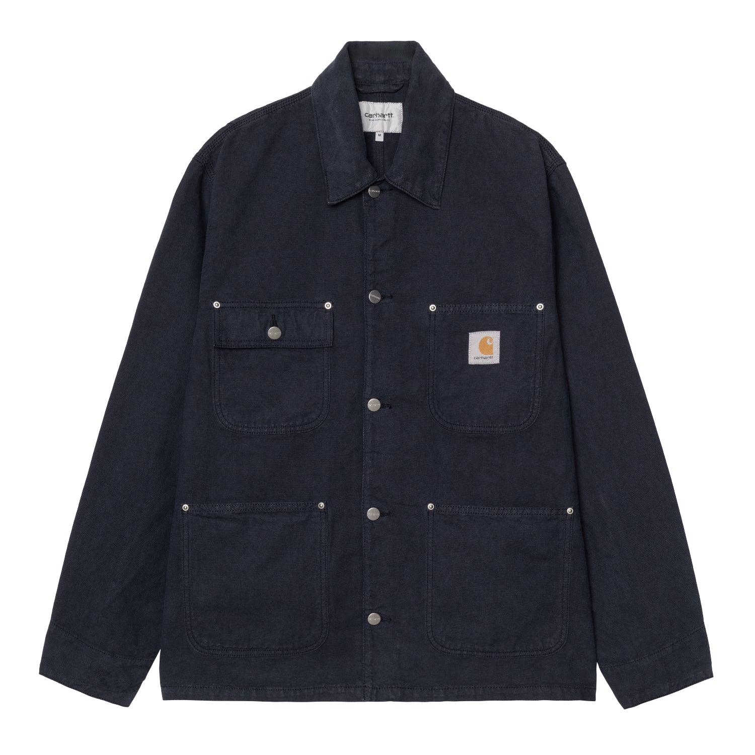 WALTER CHORE COAT - Dark Navy (garment dyed)
