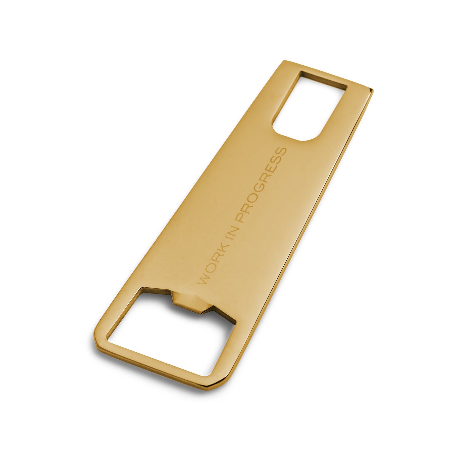 ZIP BOTTLE OPENER - Gold