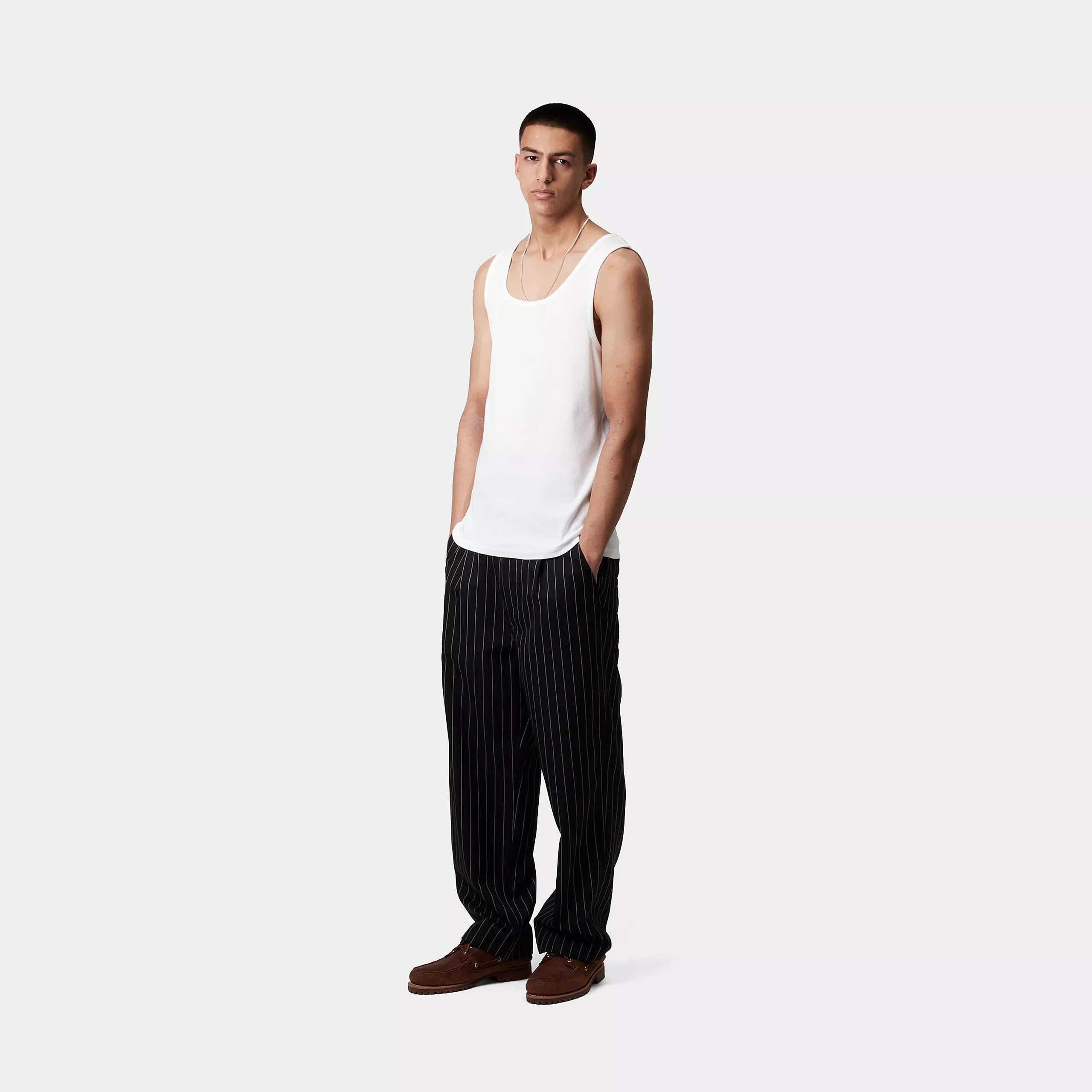 A-SHIRT - White+White