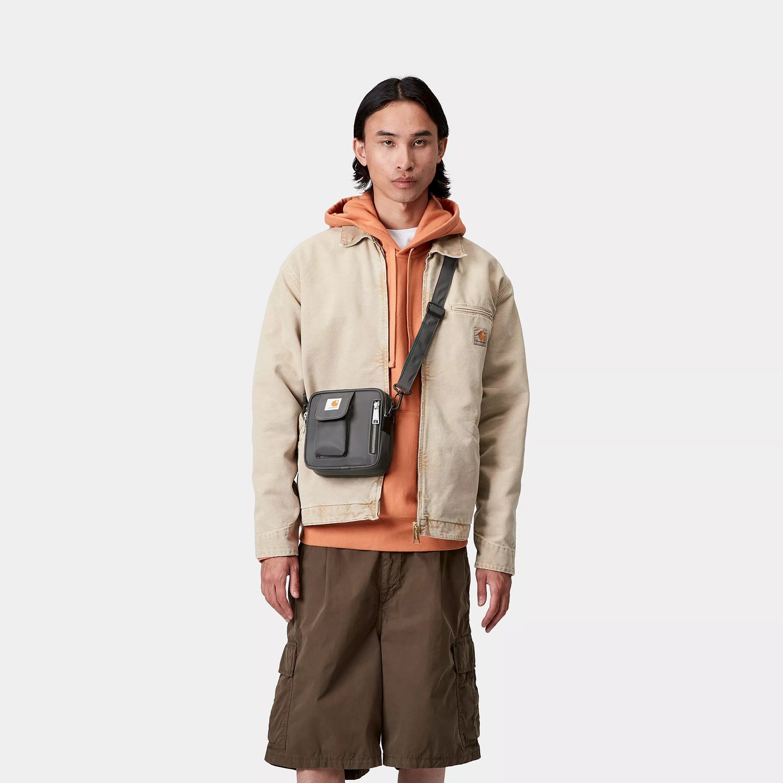 ALUMNI ESSENTIALS BAG SMALL - Graphite / Dark Fir