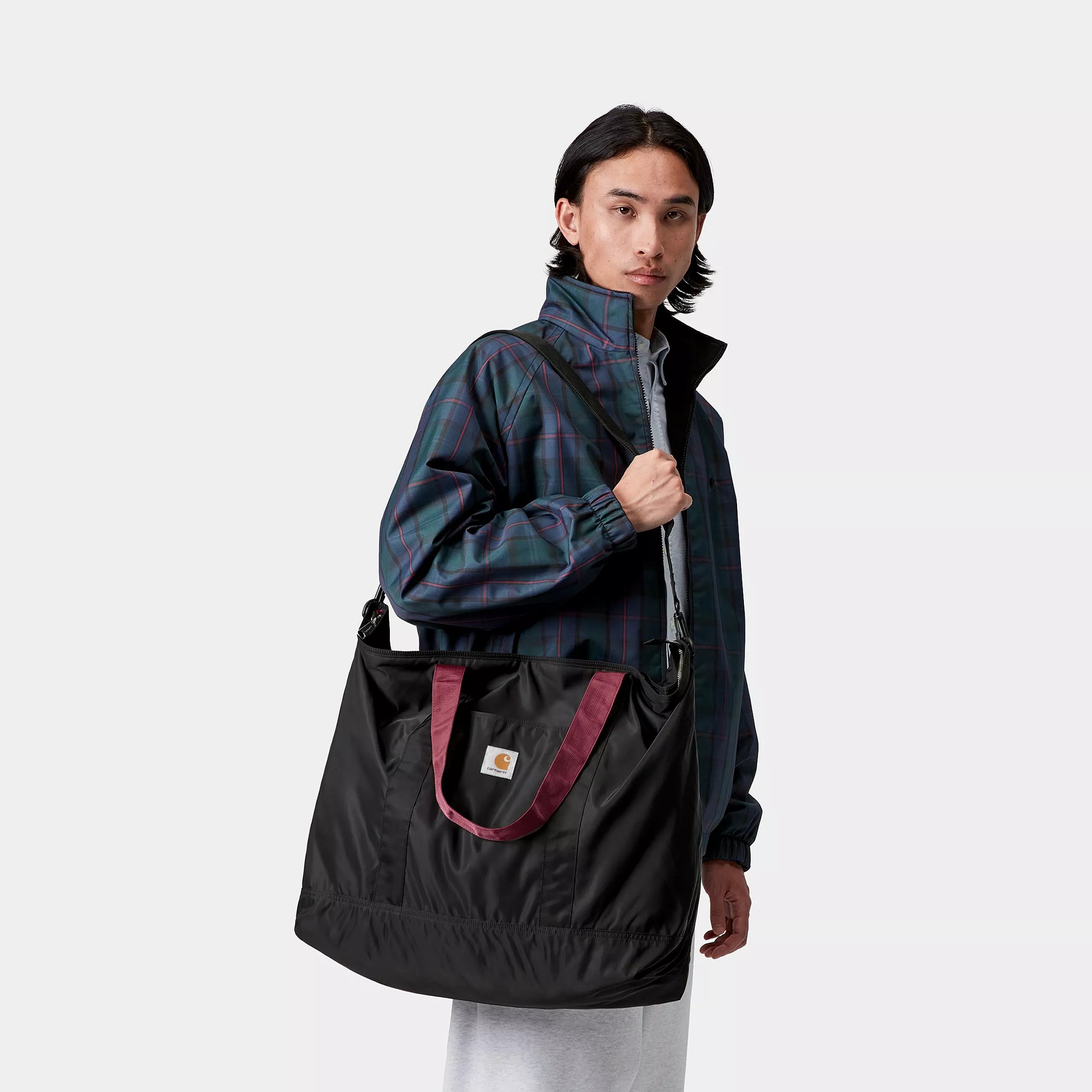 ALUMNI TOTE BAG - Black / Scarlet