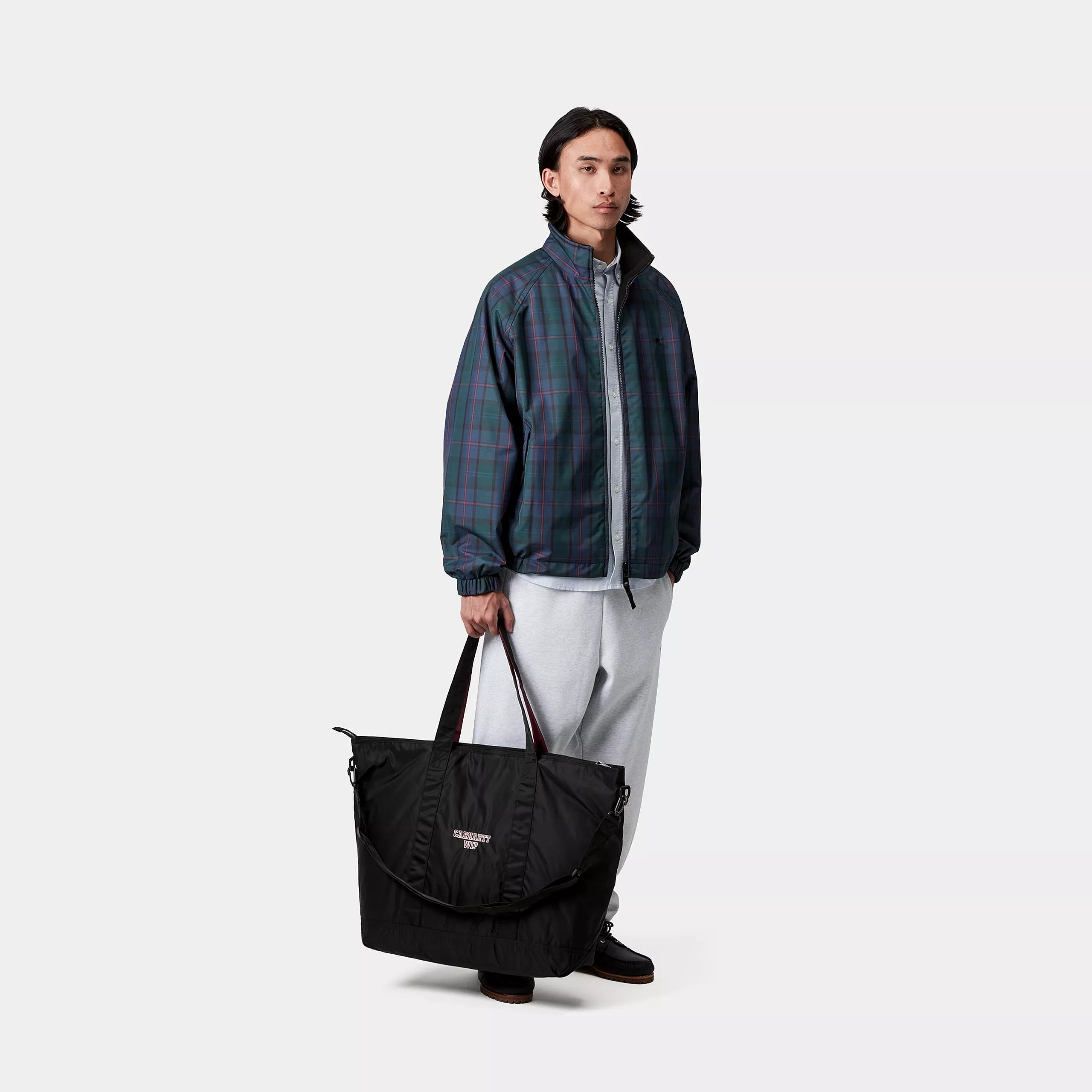 ALUMNI TOTE BAG - Black / Scarlet