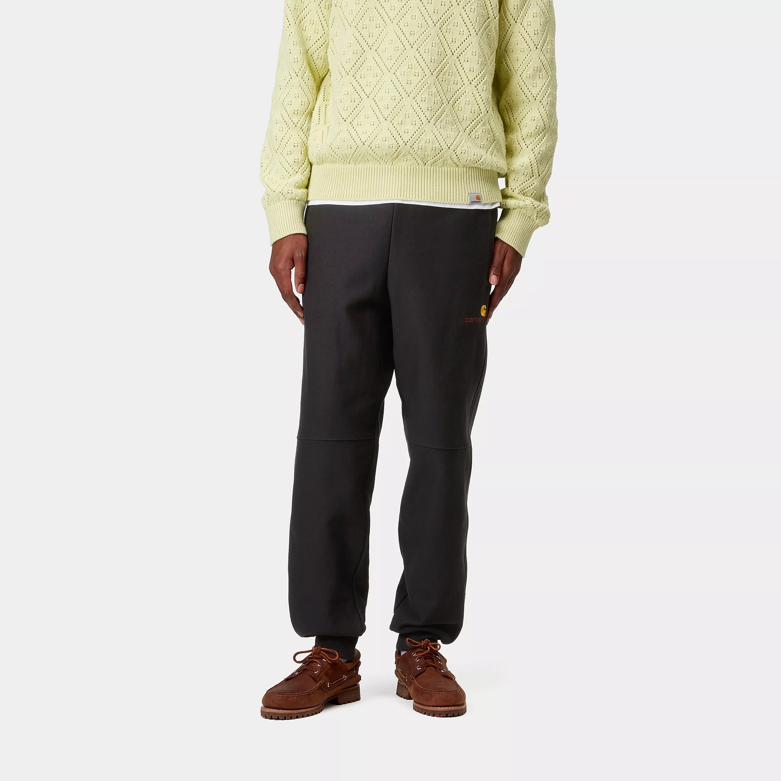 AMERICAN SCRIPT JOGGING PANT - Black