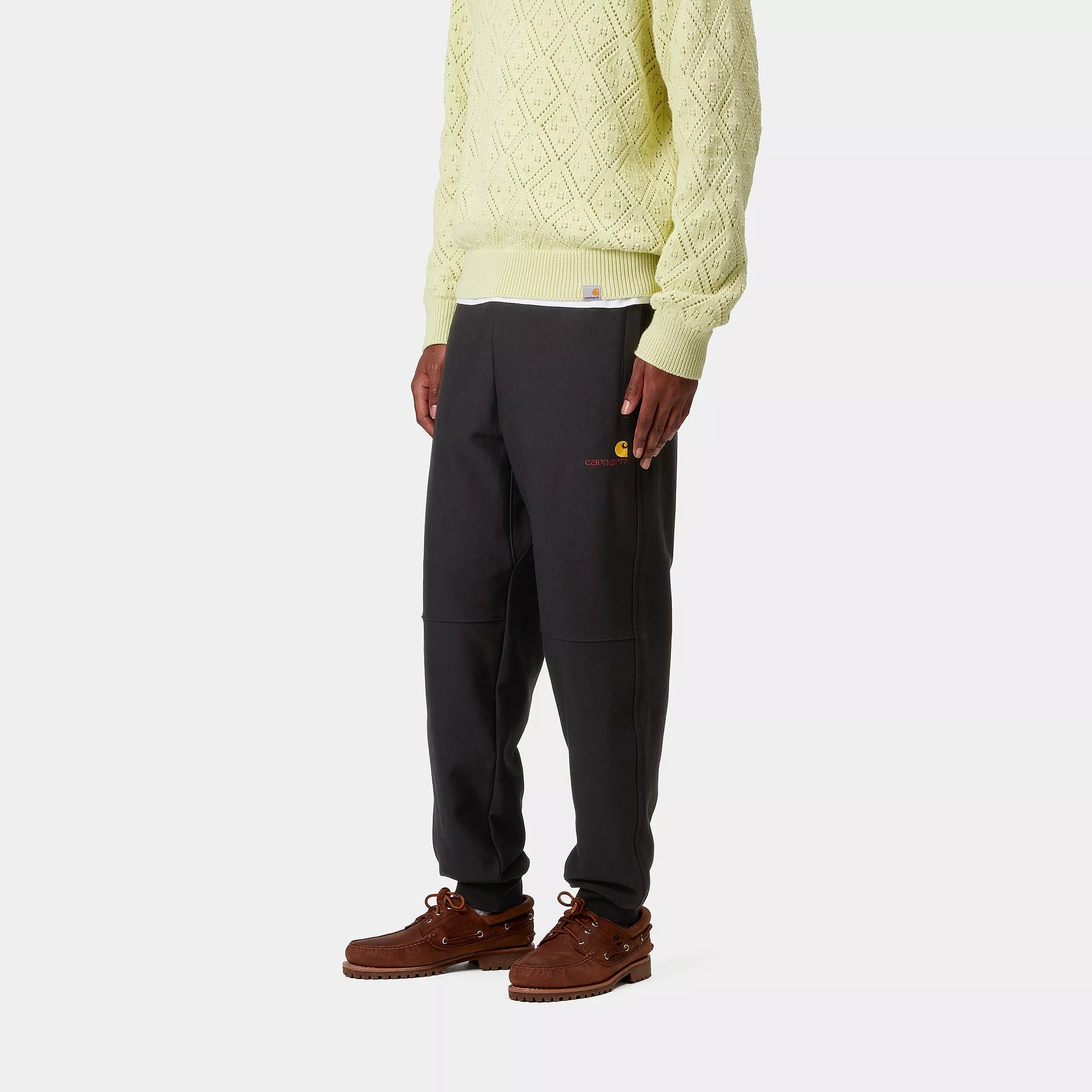 AMERICAN SCRIPT JOGGING PANT - Black