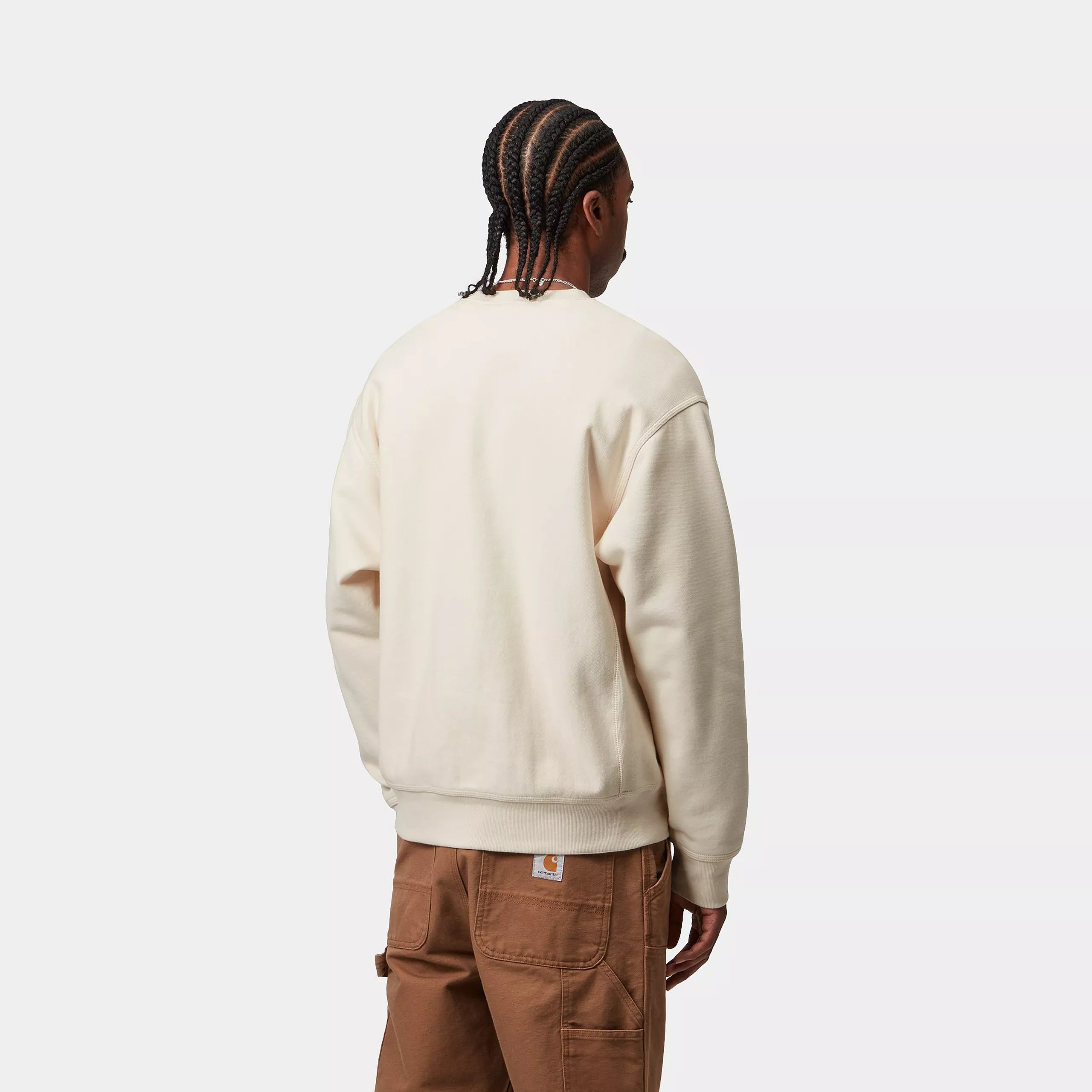 AMERICAN SCRIPT SWEAT - Natural
