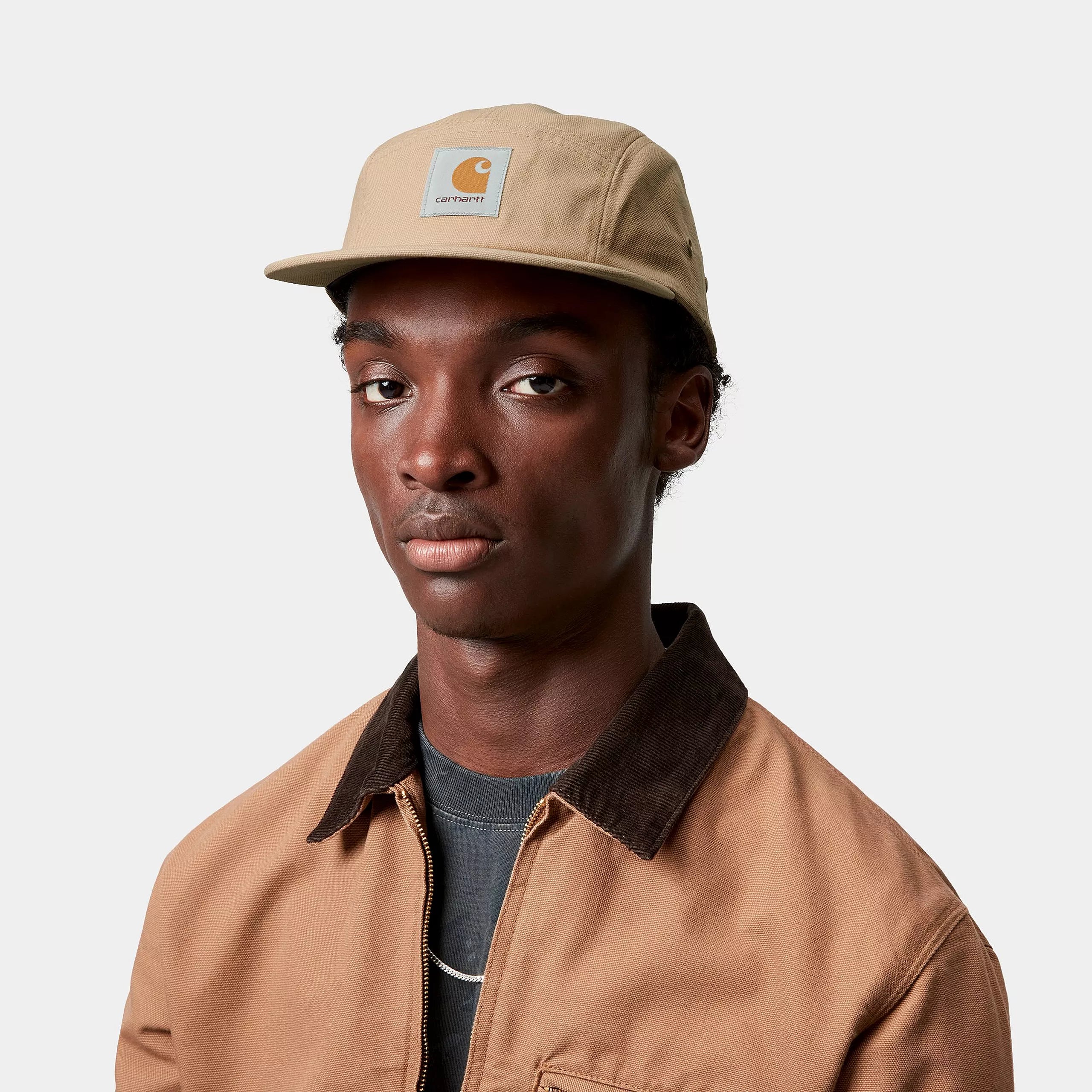 BACKLEY CAP - Dusty H Brown
