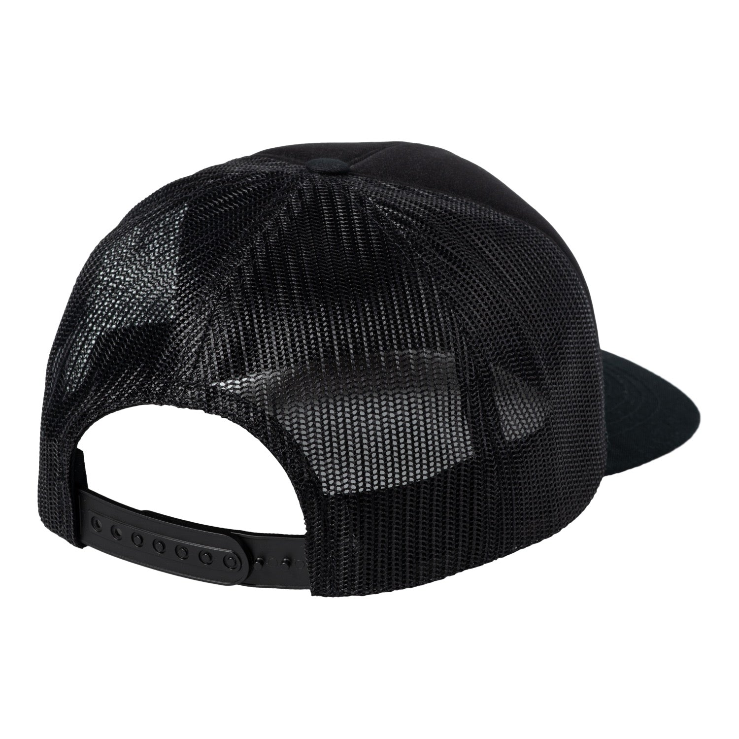 BLAZE TRUCKER CAP - Black / White