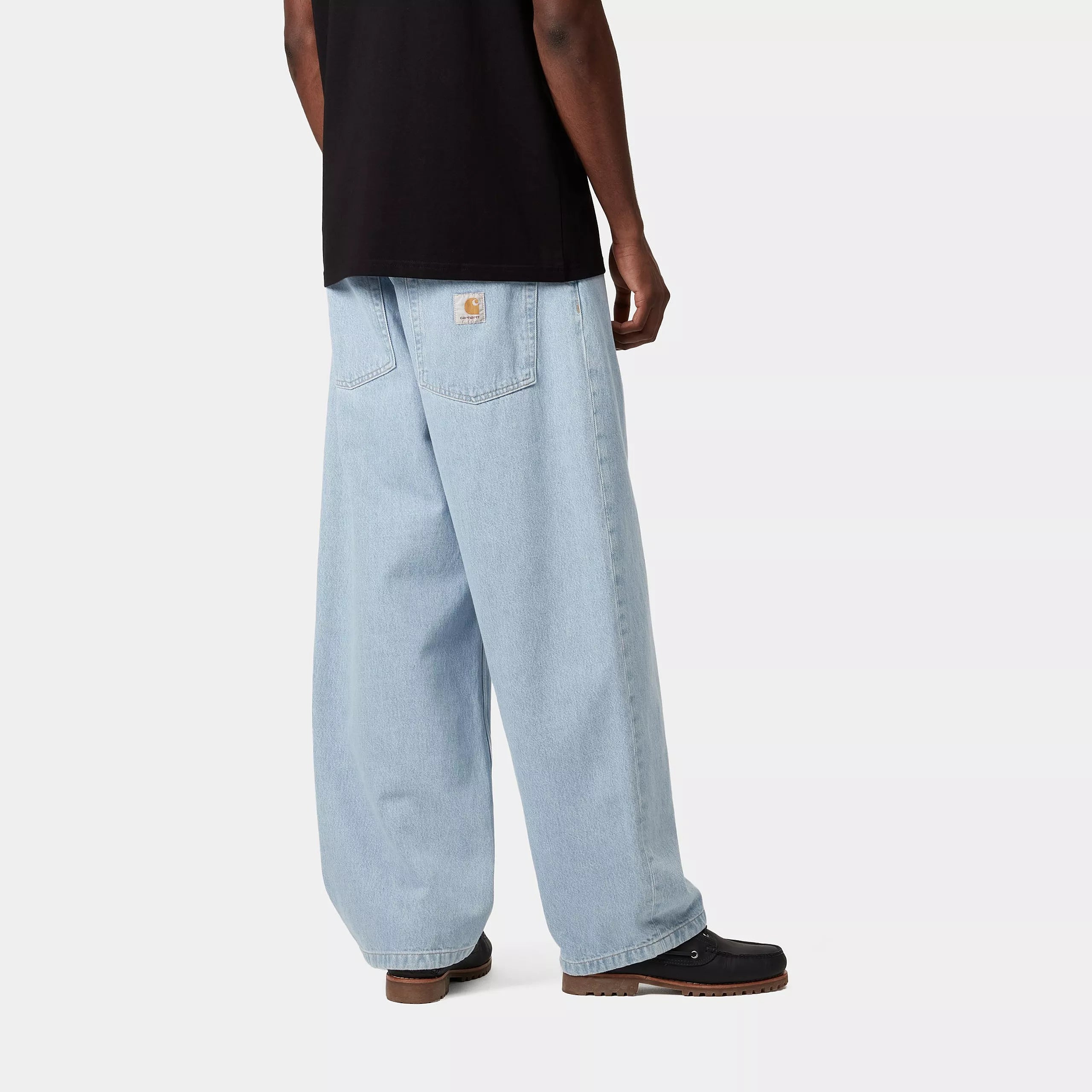 BRANDON PANT - Blue (heavy stone bleached)
