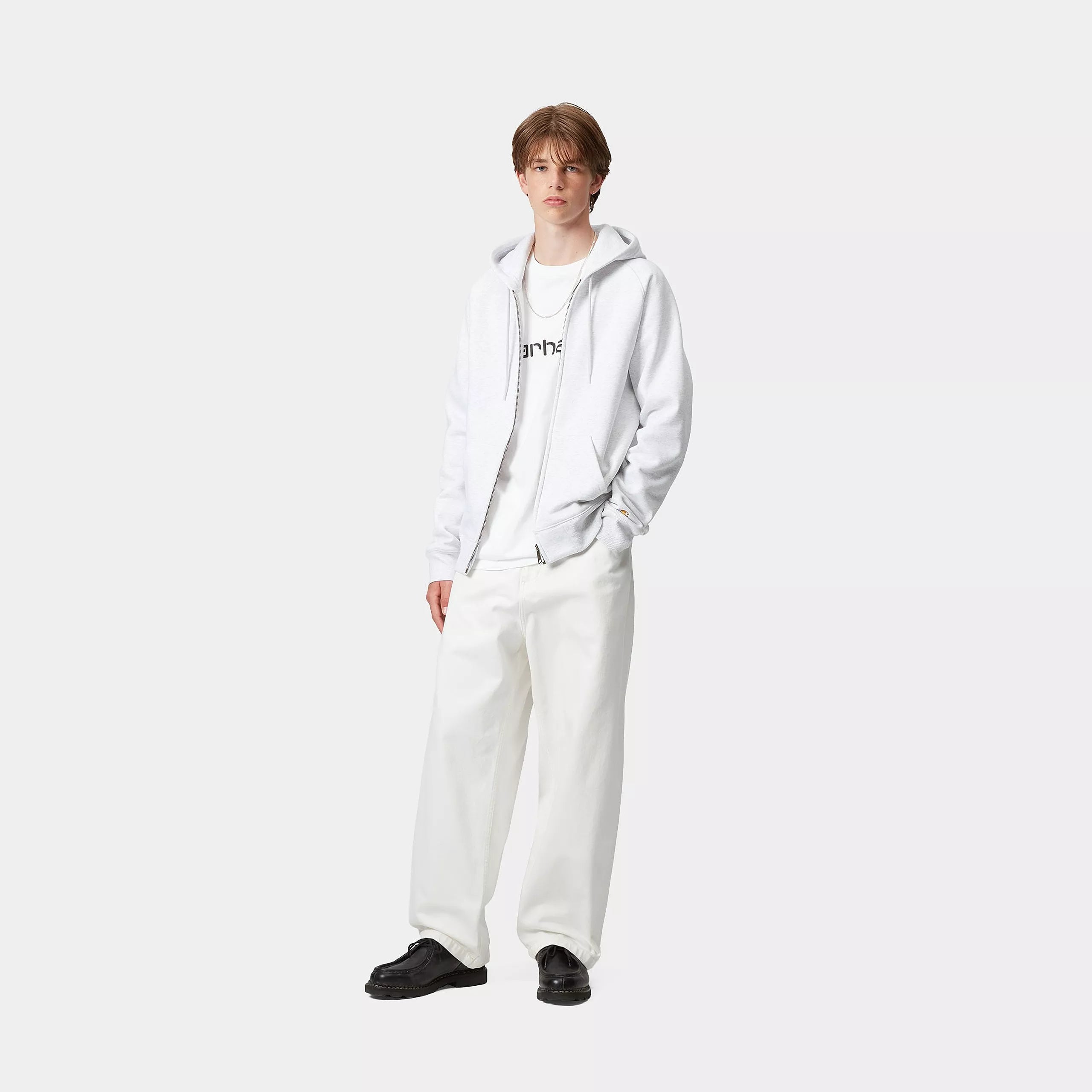 BRANDON PANT - White (rinsed)