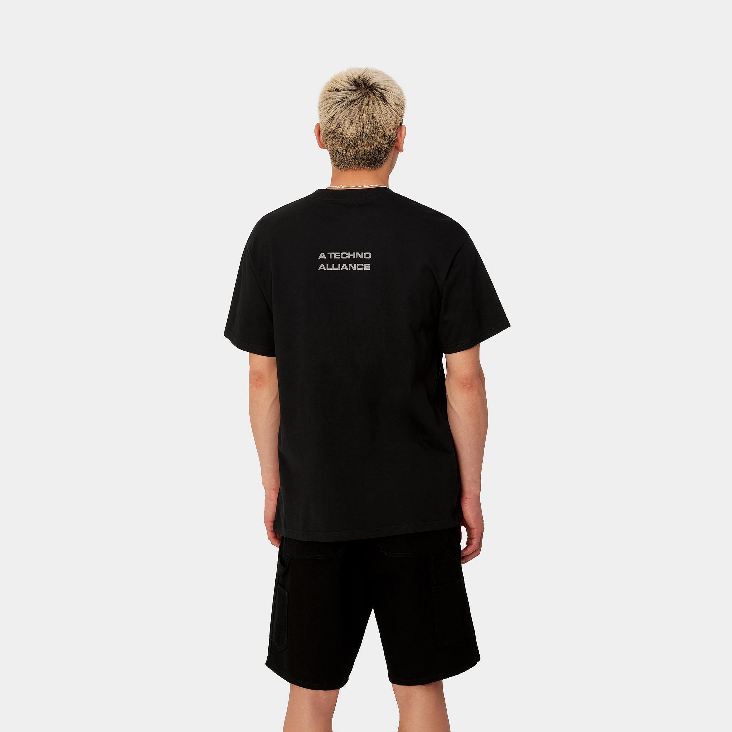 TRESOR TECHNO ALLIANCE S/S T-SHIRT - Black / Dark Grey