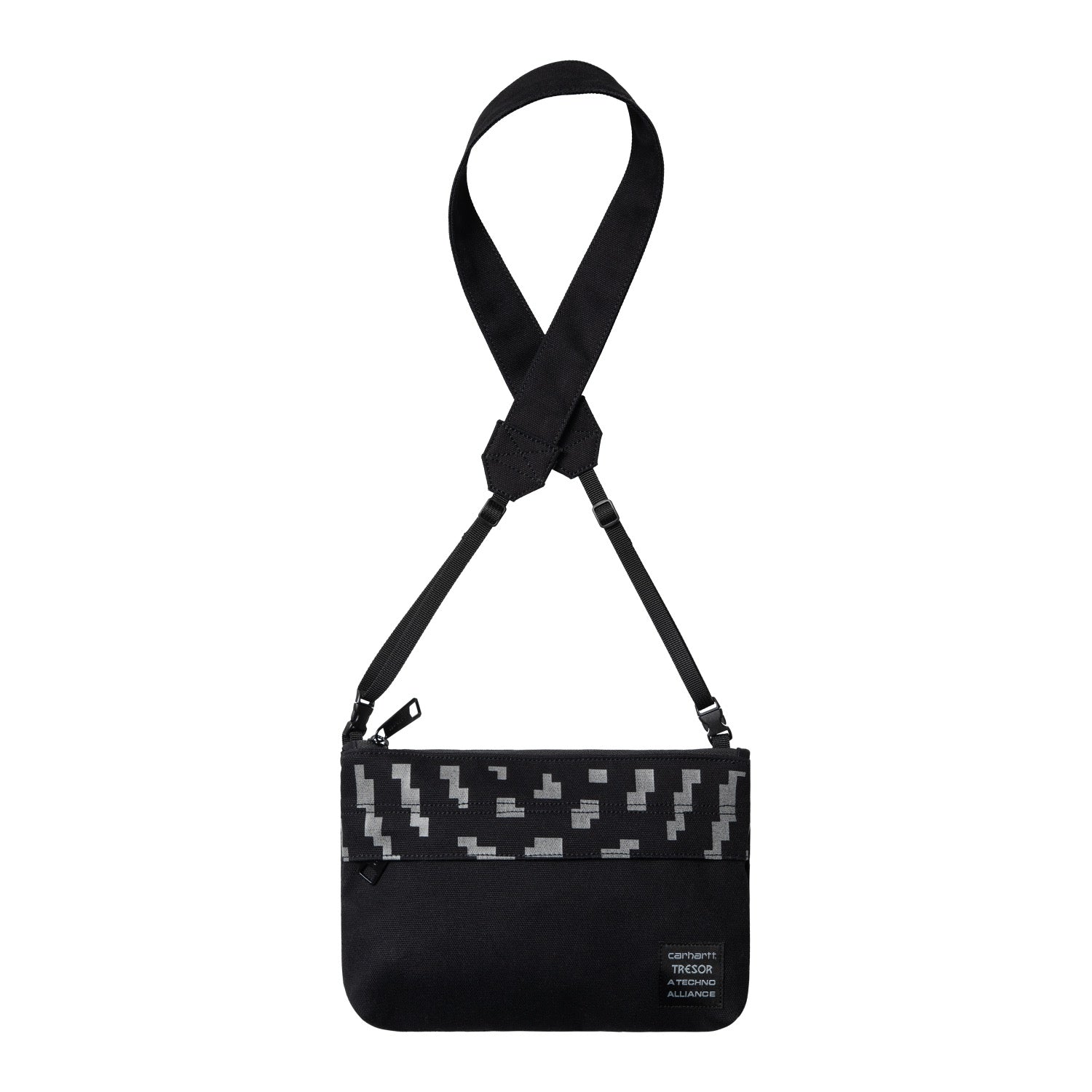 TRESOR WAY OF THE LIGHT STRAP BAG - Black / Dark Grey