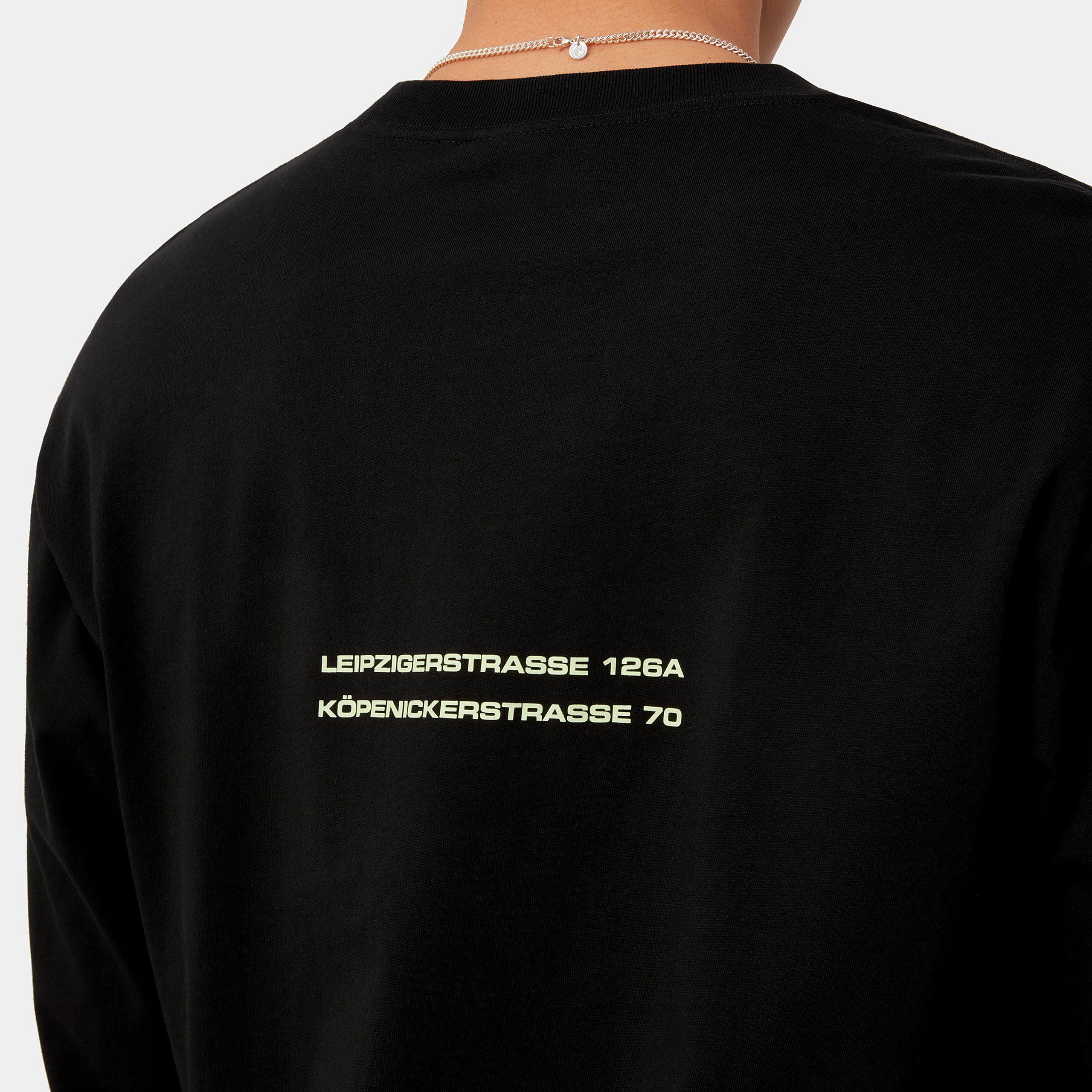 TRESOR TRUE SPIRIT L/S T-SHIRT - Black / Glow Green