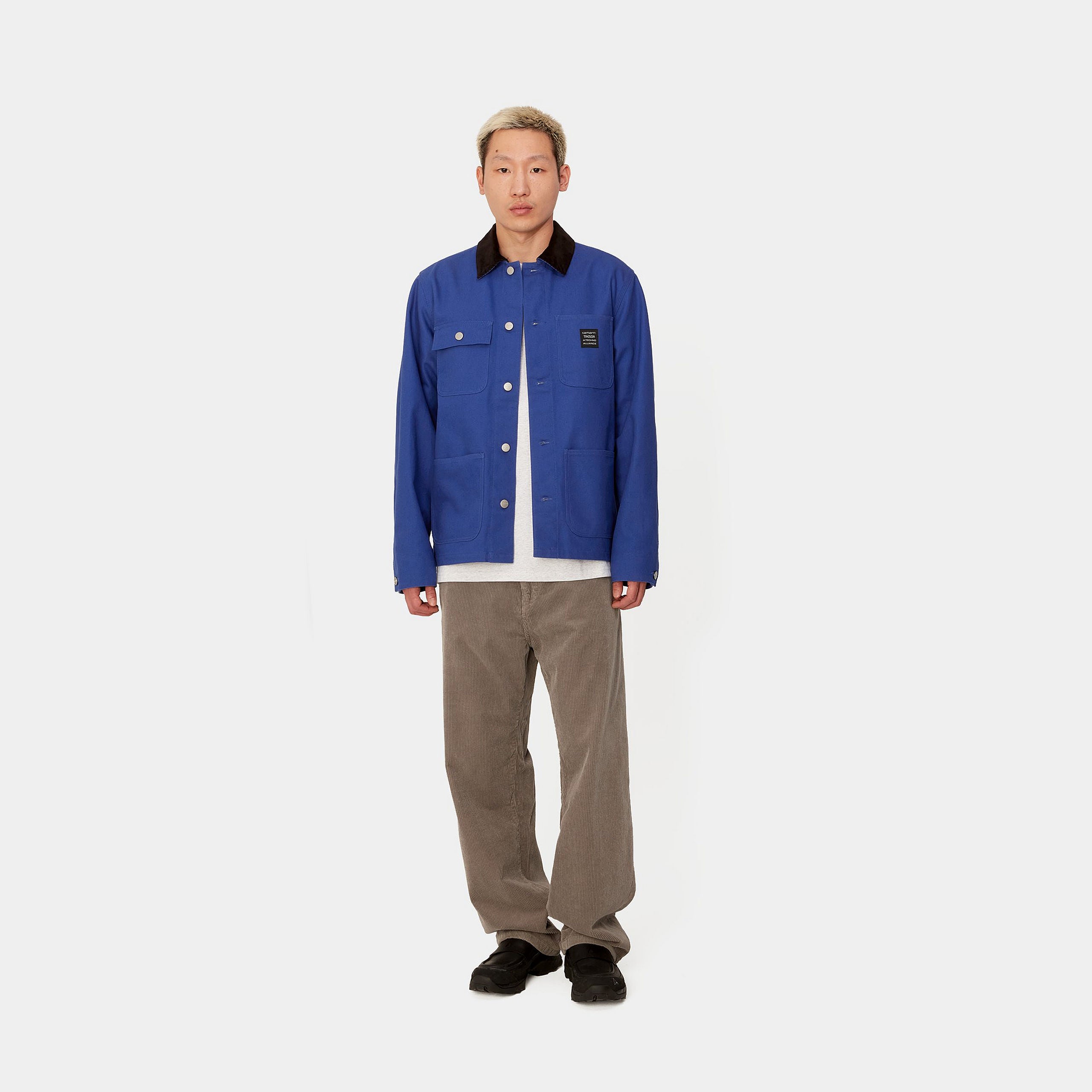 TRESOR WAY OF THE LIGHT MICHIGAN COAT - Lazurite / Dark Grey