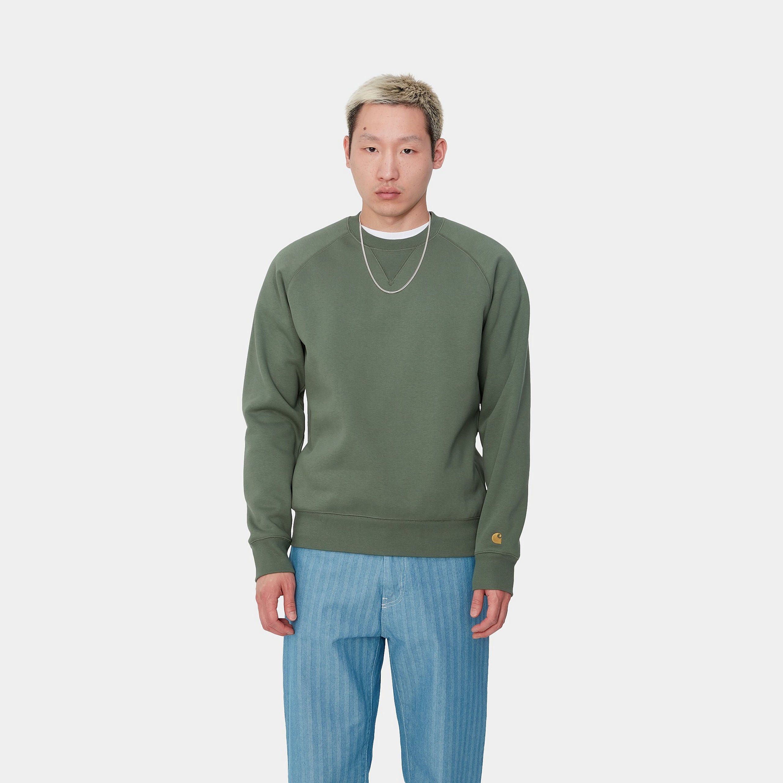 CHASE SWEAT - Duck Green / Gold