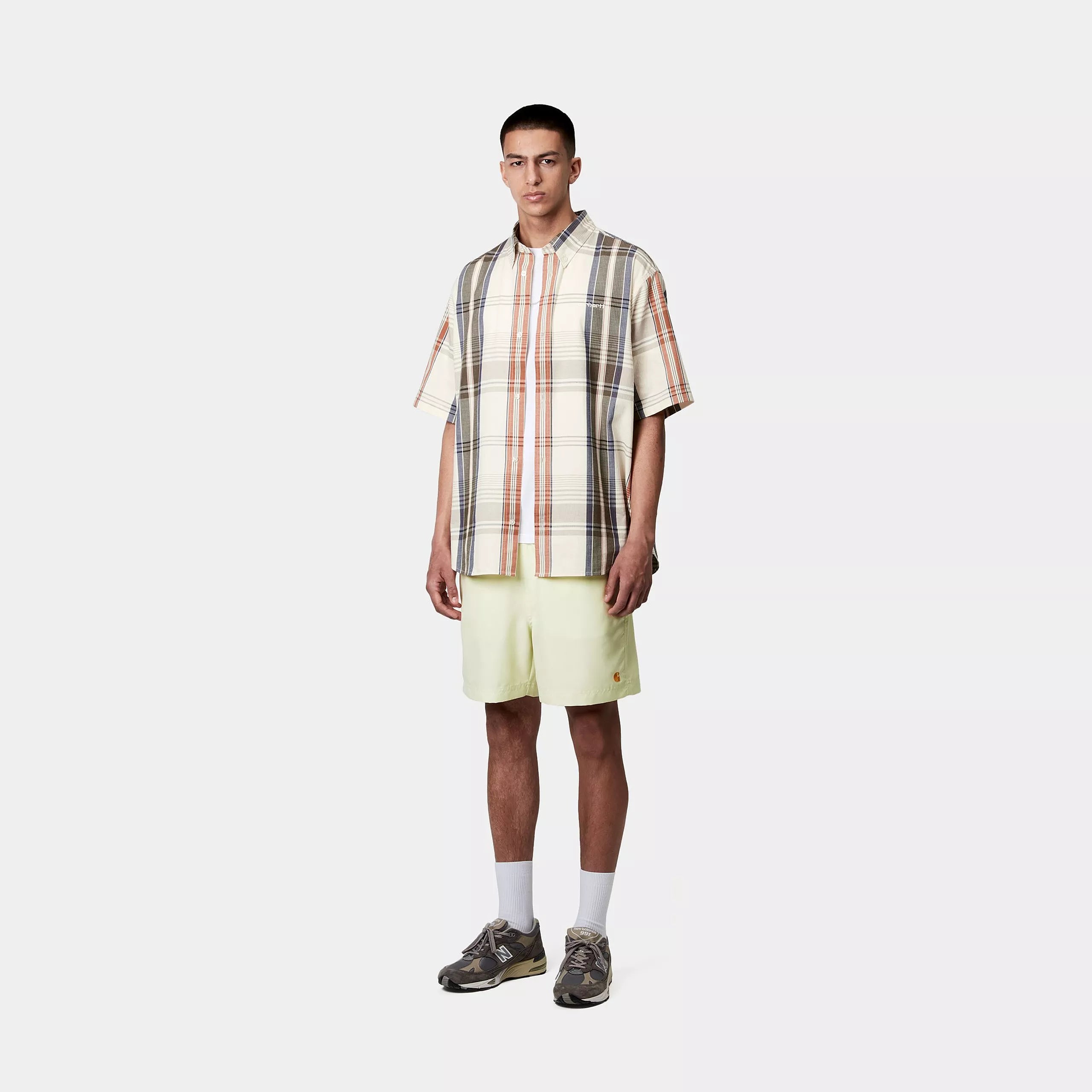 CHASE SWIM TRUNKS - Air Green / Gold