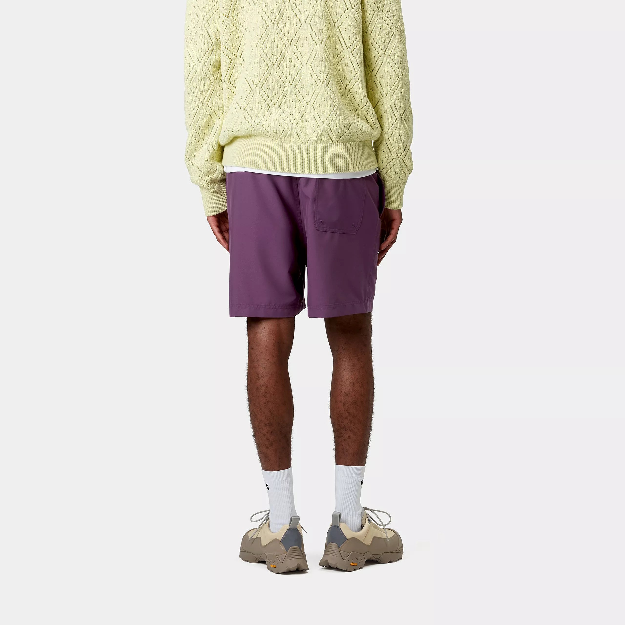 CHASE SWIM TRUNKS - Huckleberry / Gold