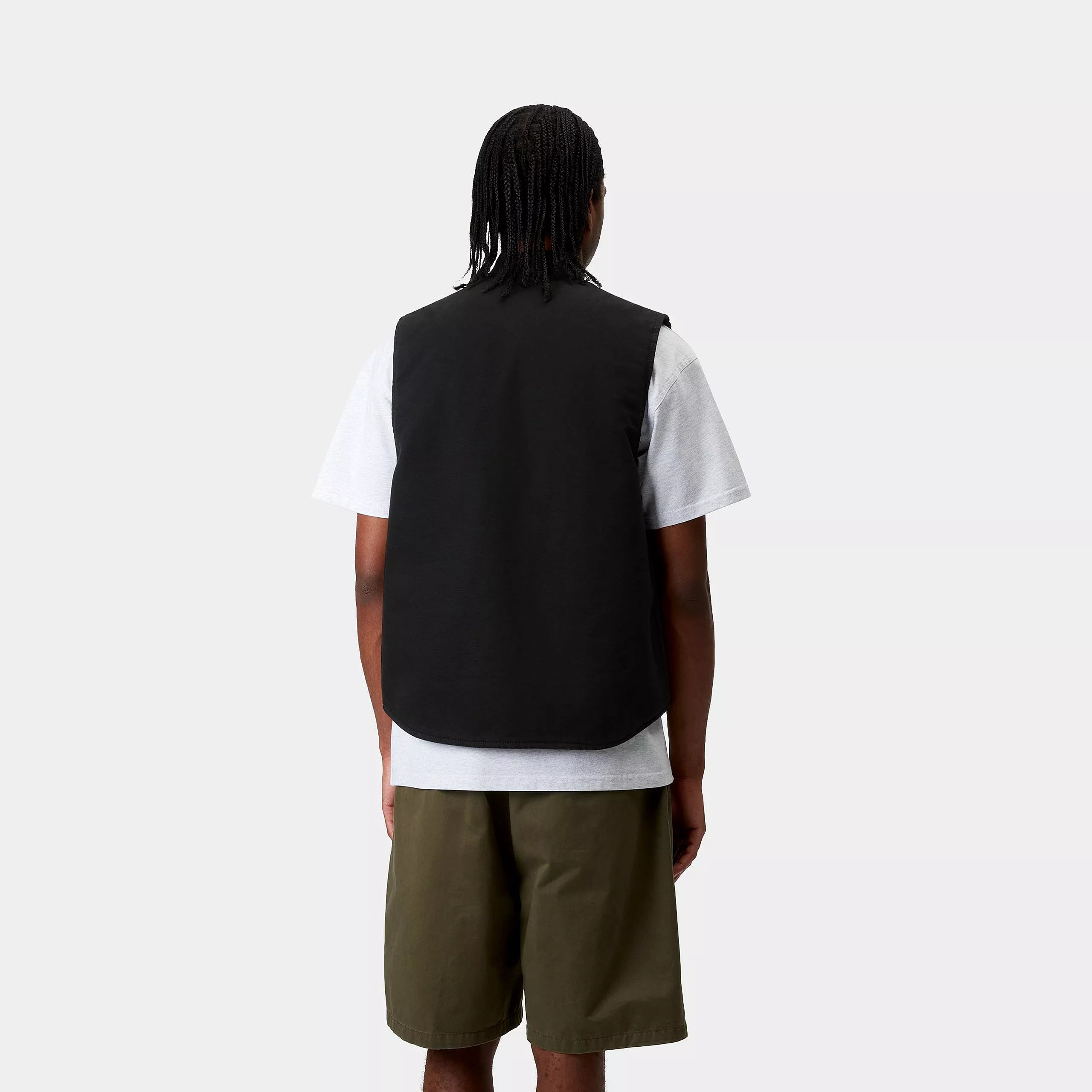CLASSIC VEST - Black (rinsed)