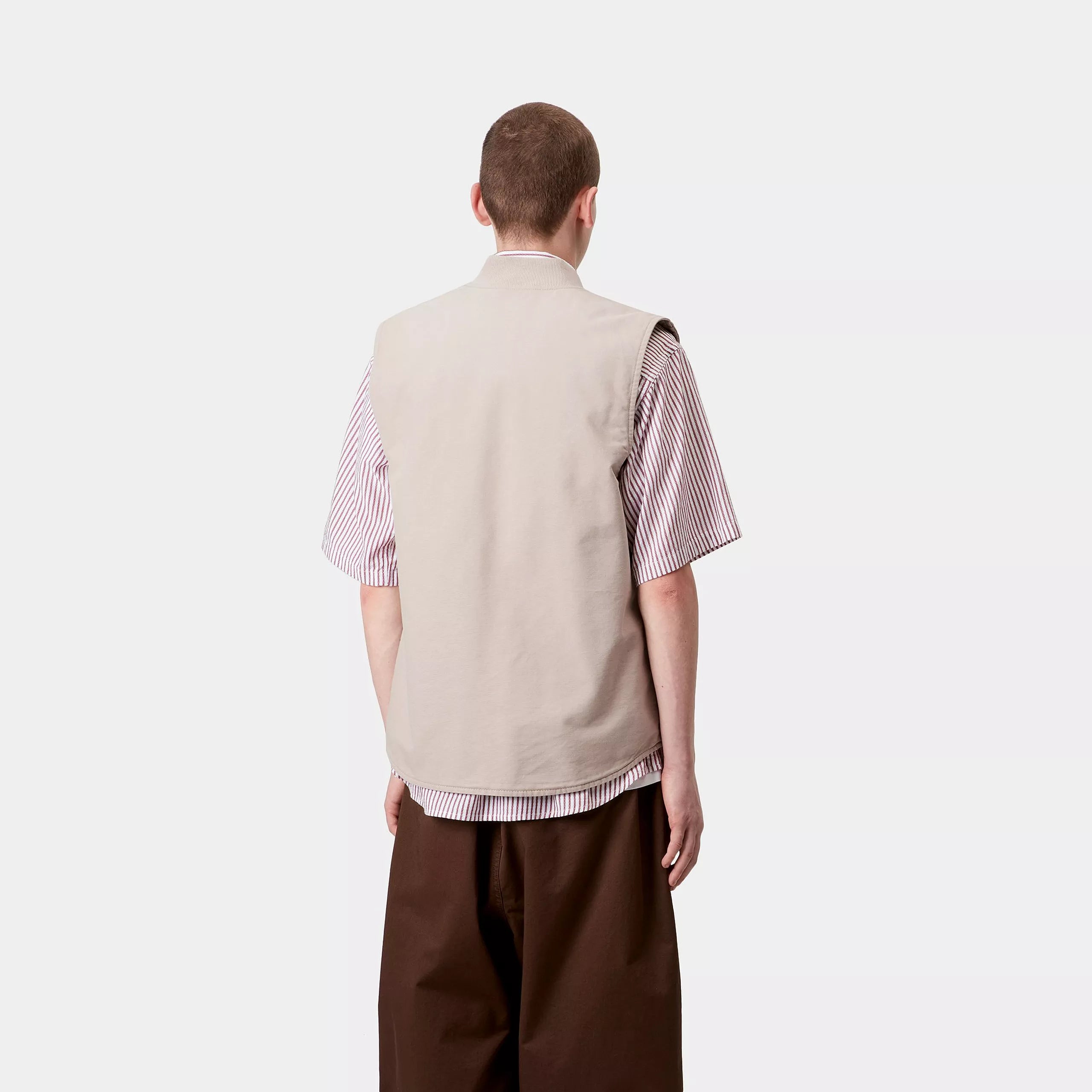 CLASSIC VEST - Dusky Beige (stone canvas)