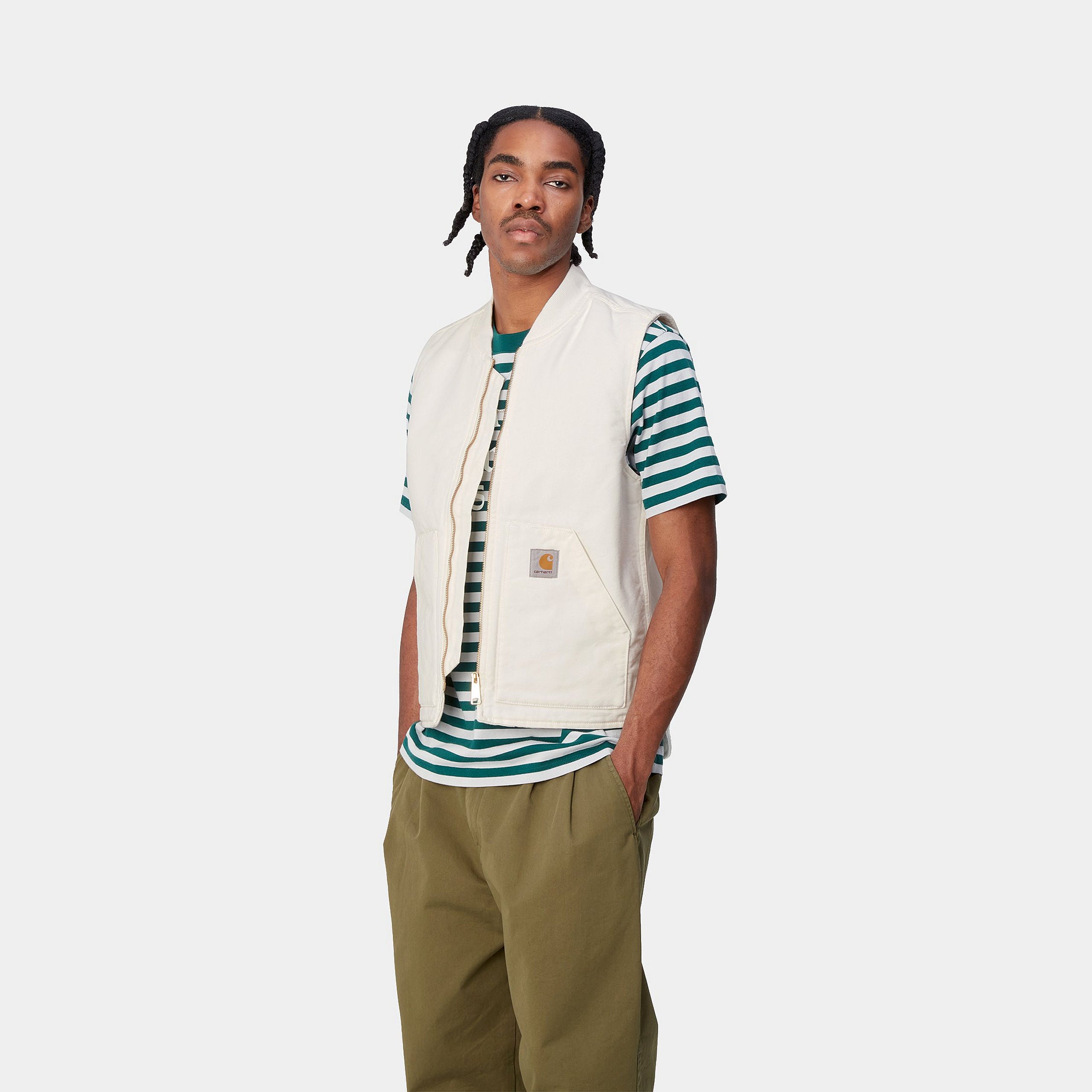 CLASSIC VEST - Wax (rinsed)